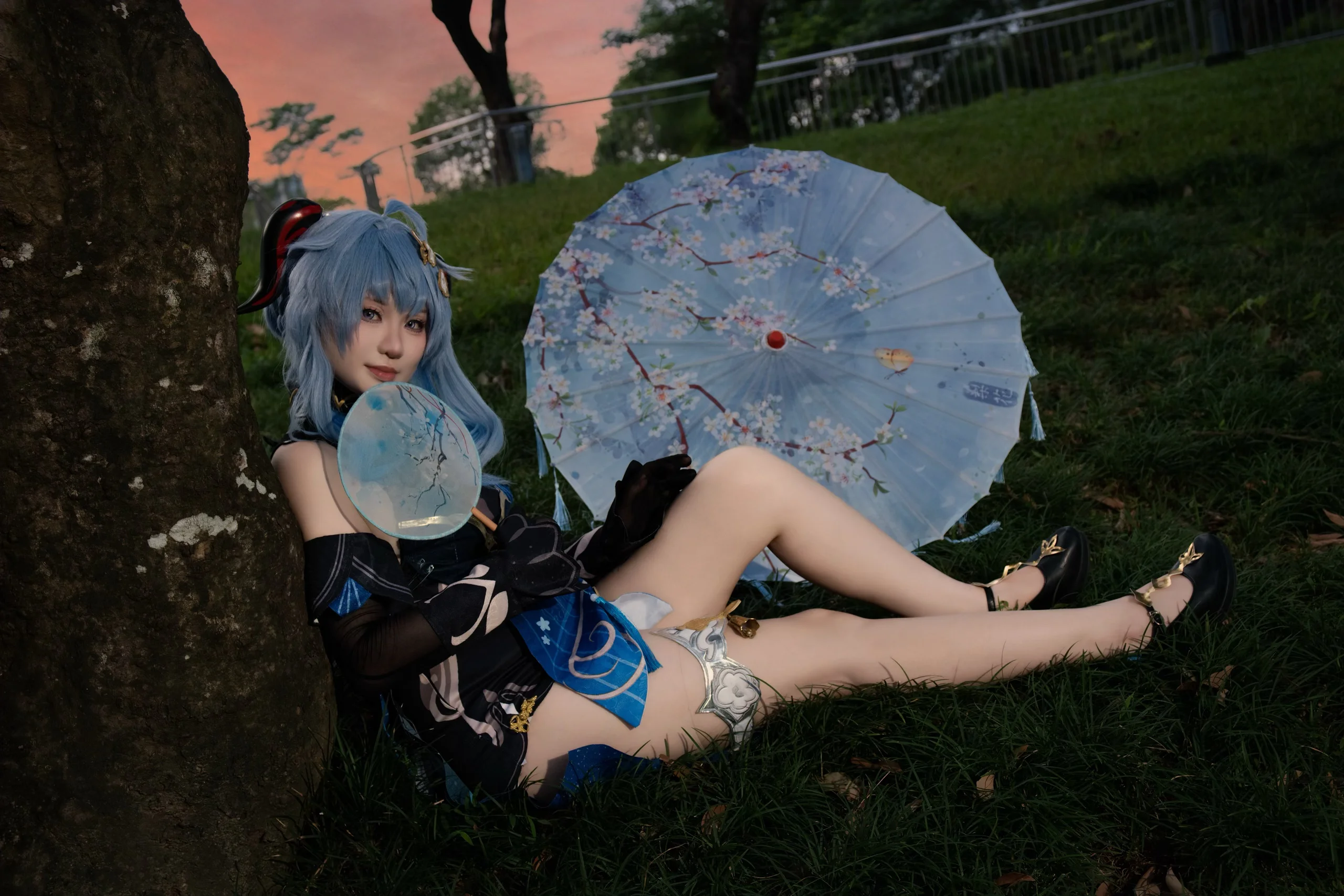 【甘雨cos】新衣裳的夜游小记