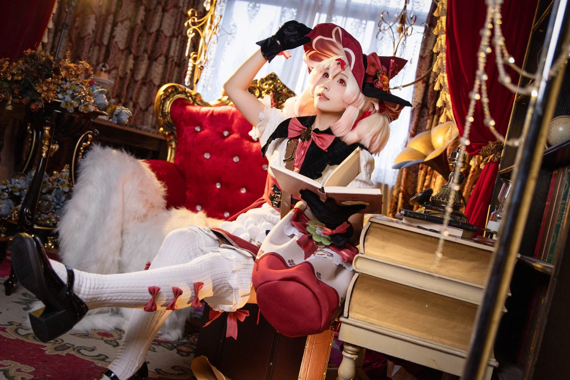 【クレー コスプレ】西風騎士団の火花騎士、ただいま参上！ - 2 枚目