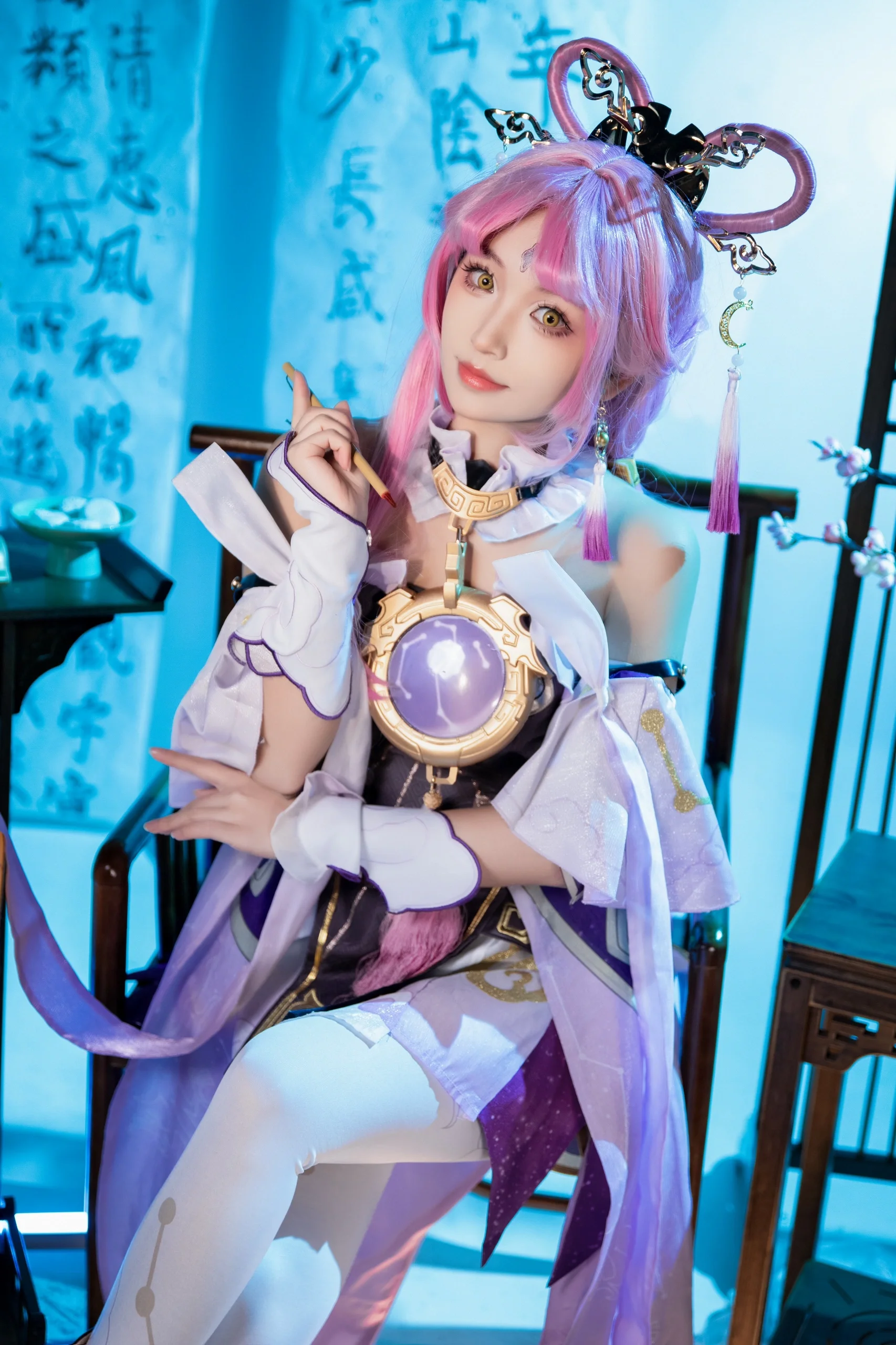 【符玄cos】崩壞星穹鐵道太卜司首席的國風留影 - 第 11 張
