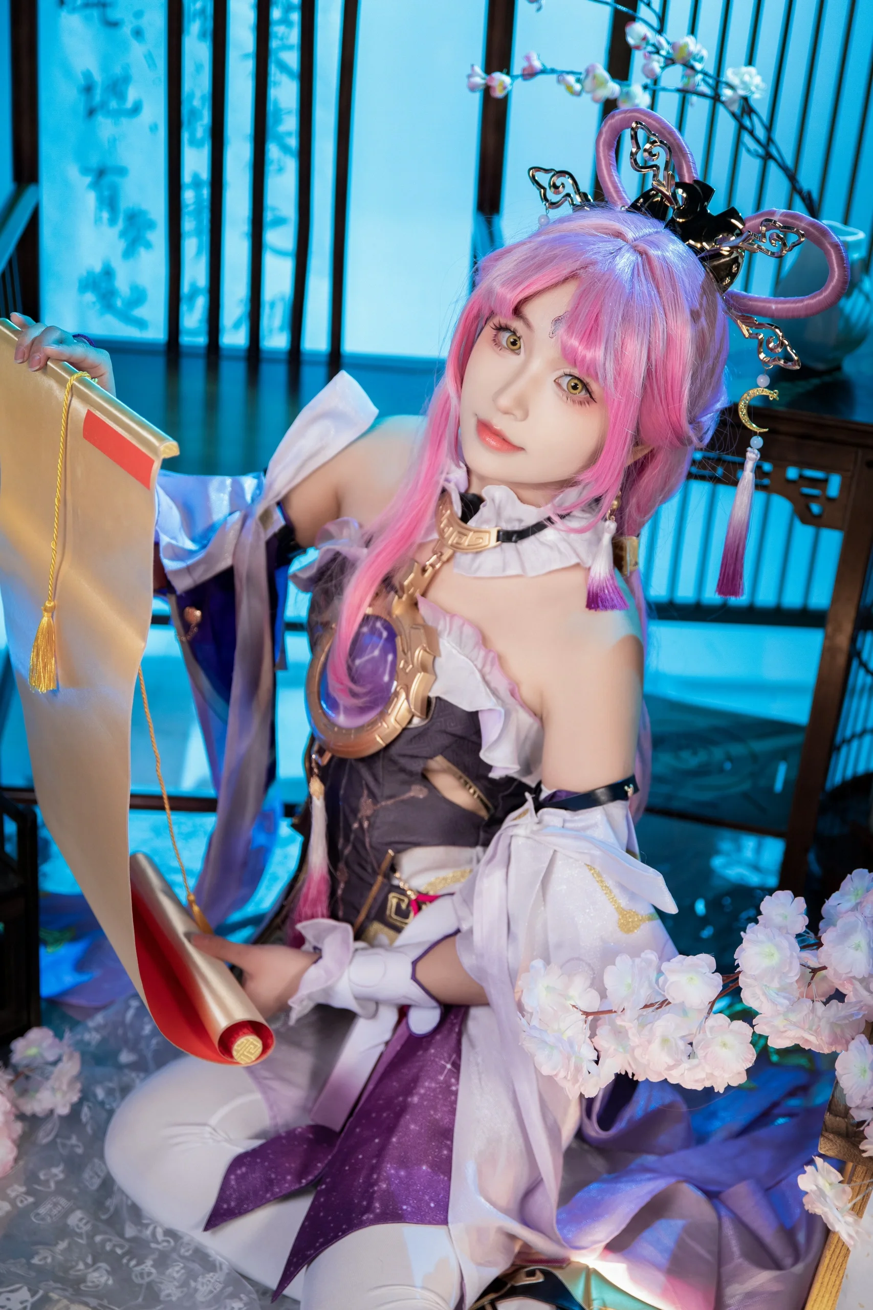 【符玄cos】崩壞星穹鐵道太卜司首席的國風留影 - 第 7 張
