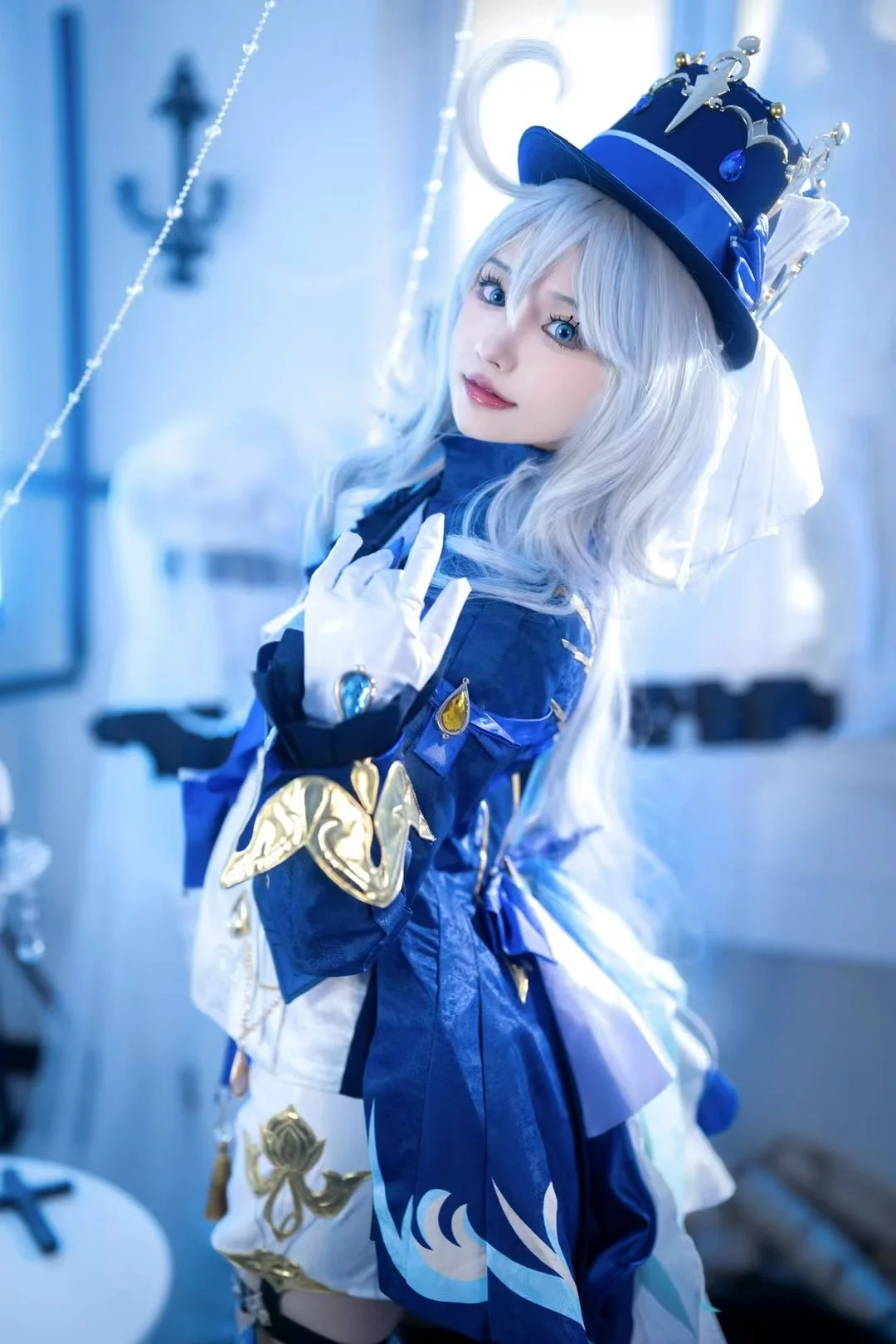 【芙宁娜cos】水的国度里，最可爱的小女孩 - 第 1 张