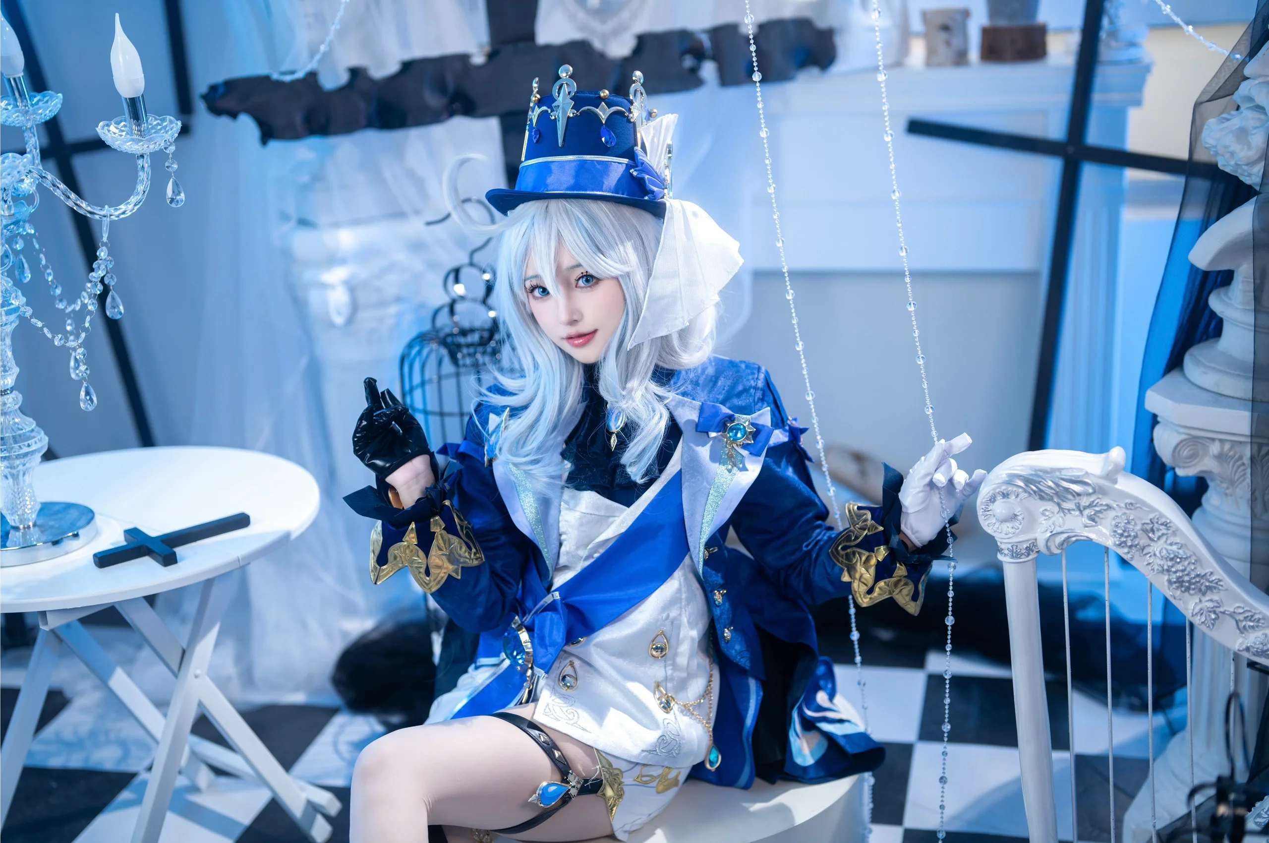 【芙宁娜cos】水的国度里，最可爱的小女孩 - 第 11 张