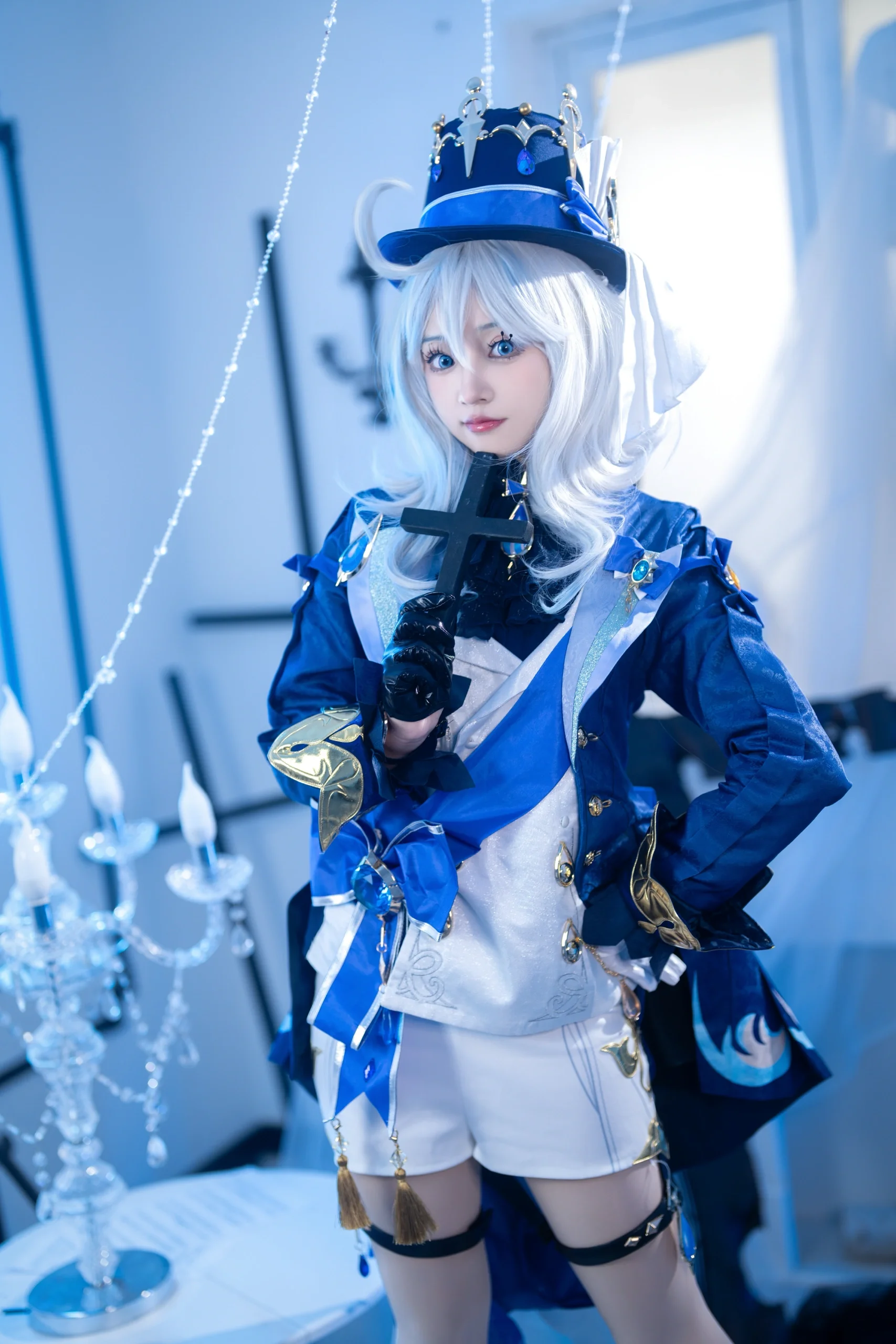【芙宁娜cos】水的国度里，最可爱的小女孩 - 第 12 张