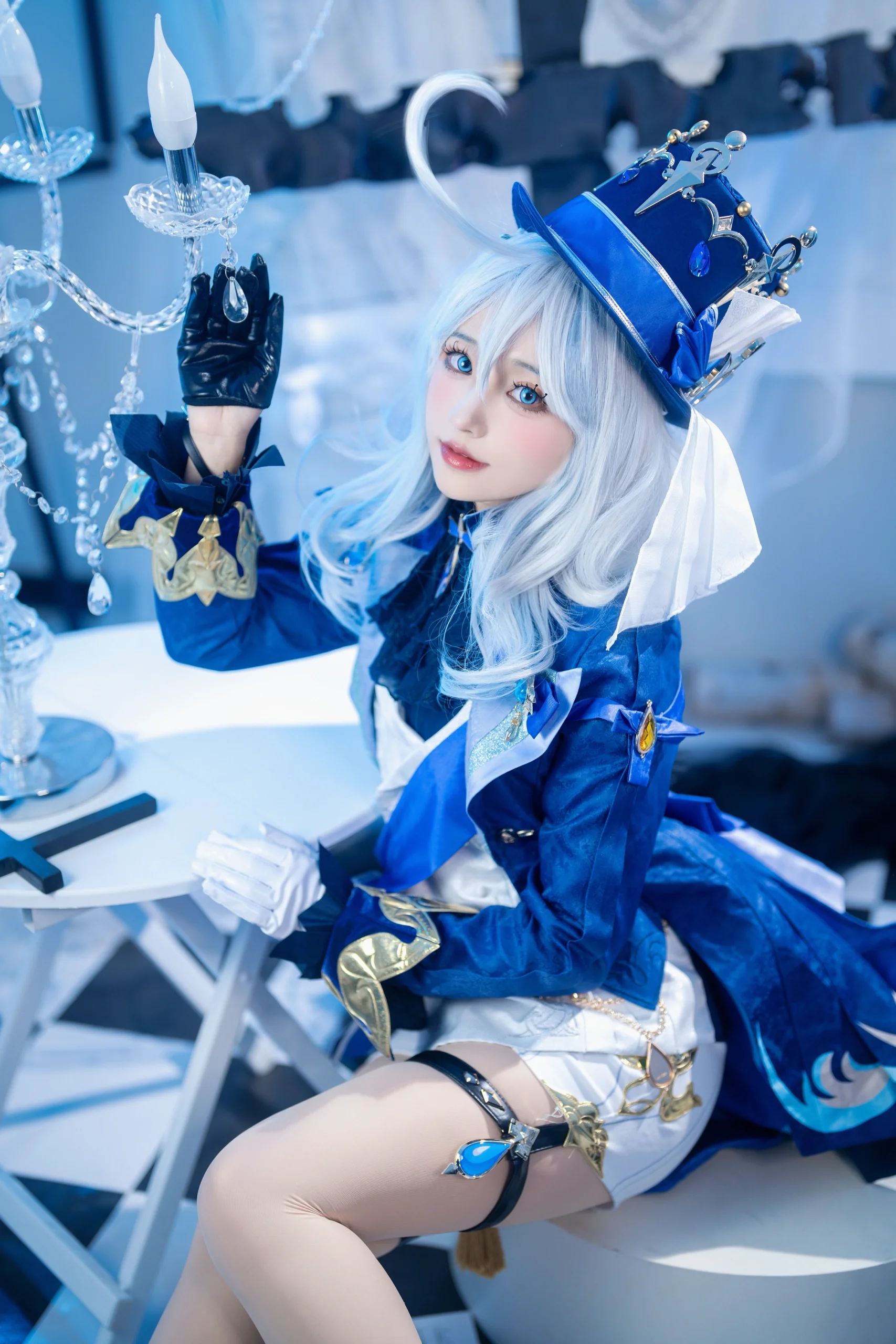 【芙宁娜cos】水的国度里，最可爱的小女孩 - 第 2 张