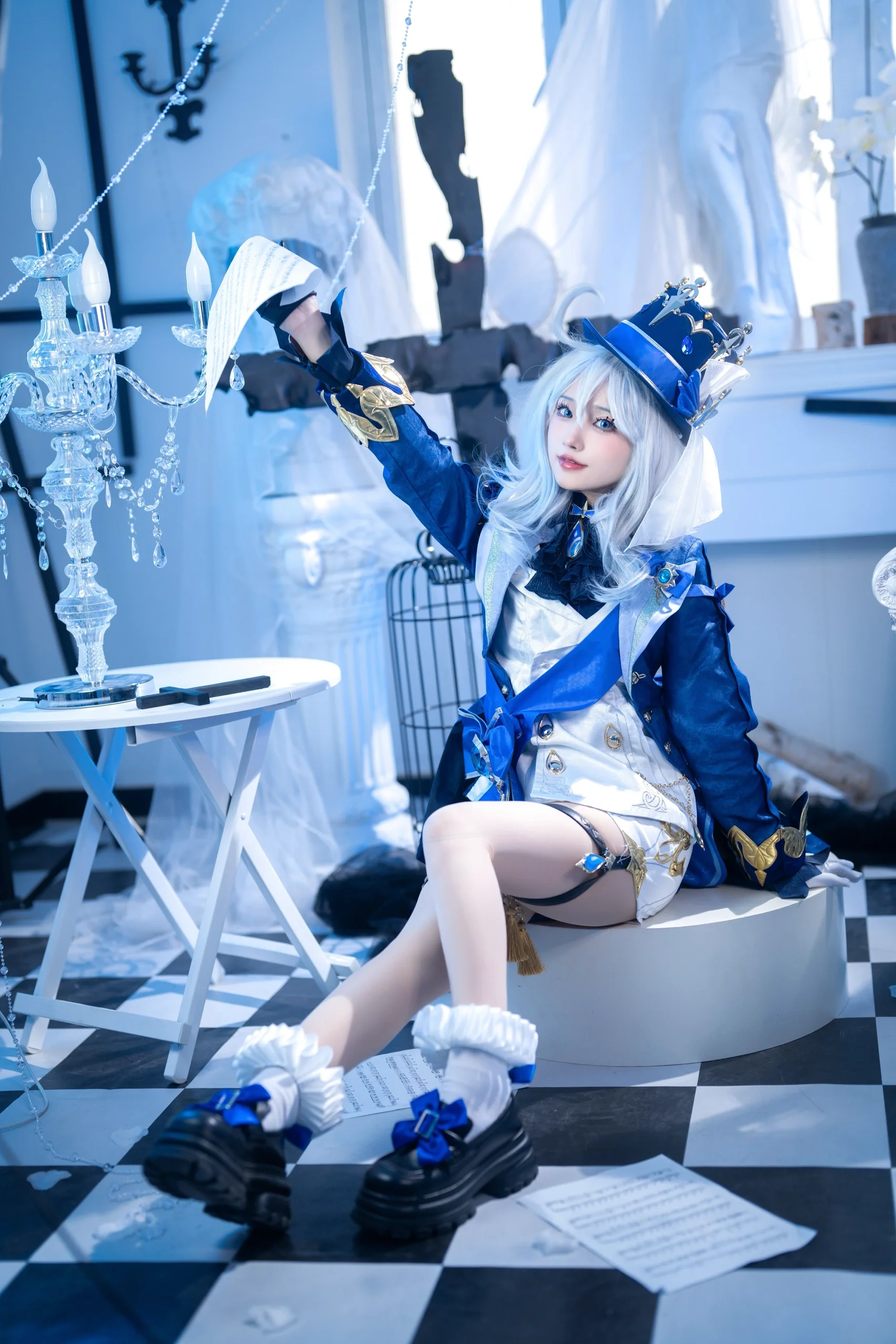 【芙宁娜cos】水的国度里，最可爱的小女孩 - 第 3 张
