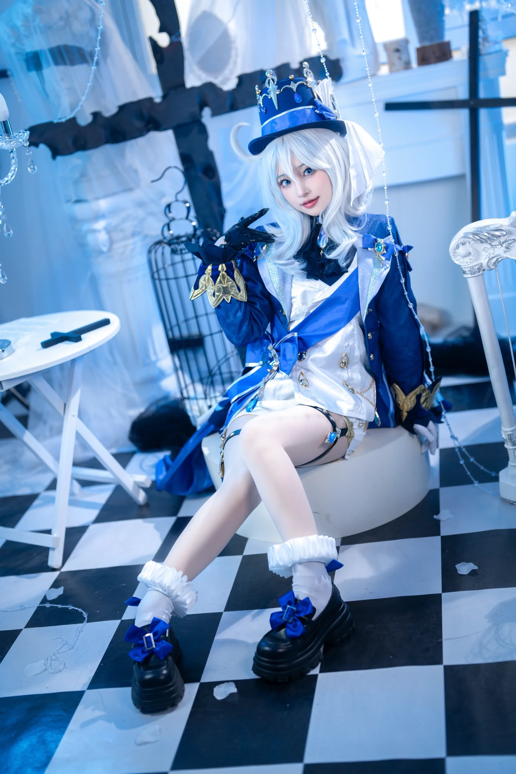 【芙宁娜cos】水的国度里，最可爱的小女孩