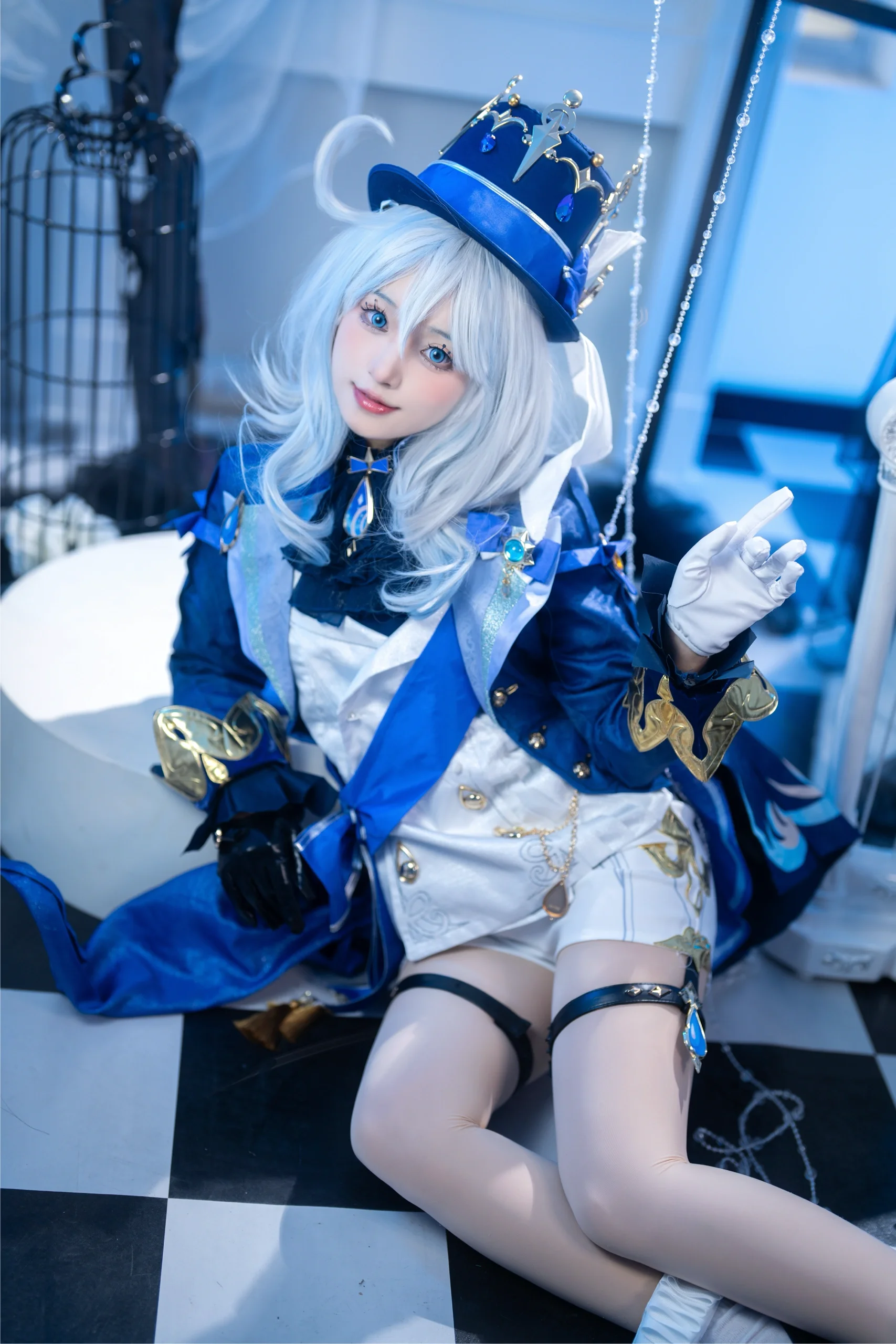 【芙宁娜cos】水的国度里，最可爱的小女孩 - 第 9 张