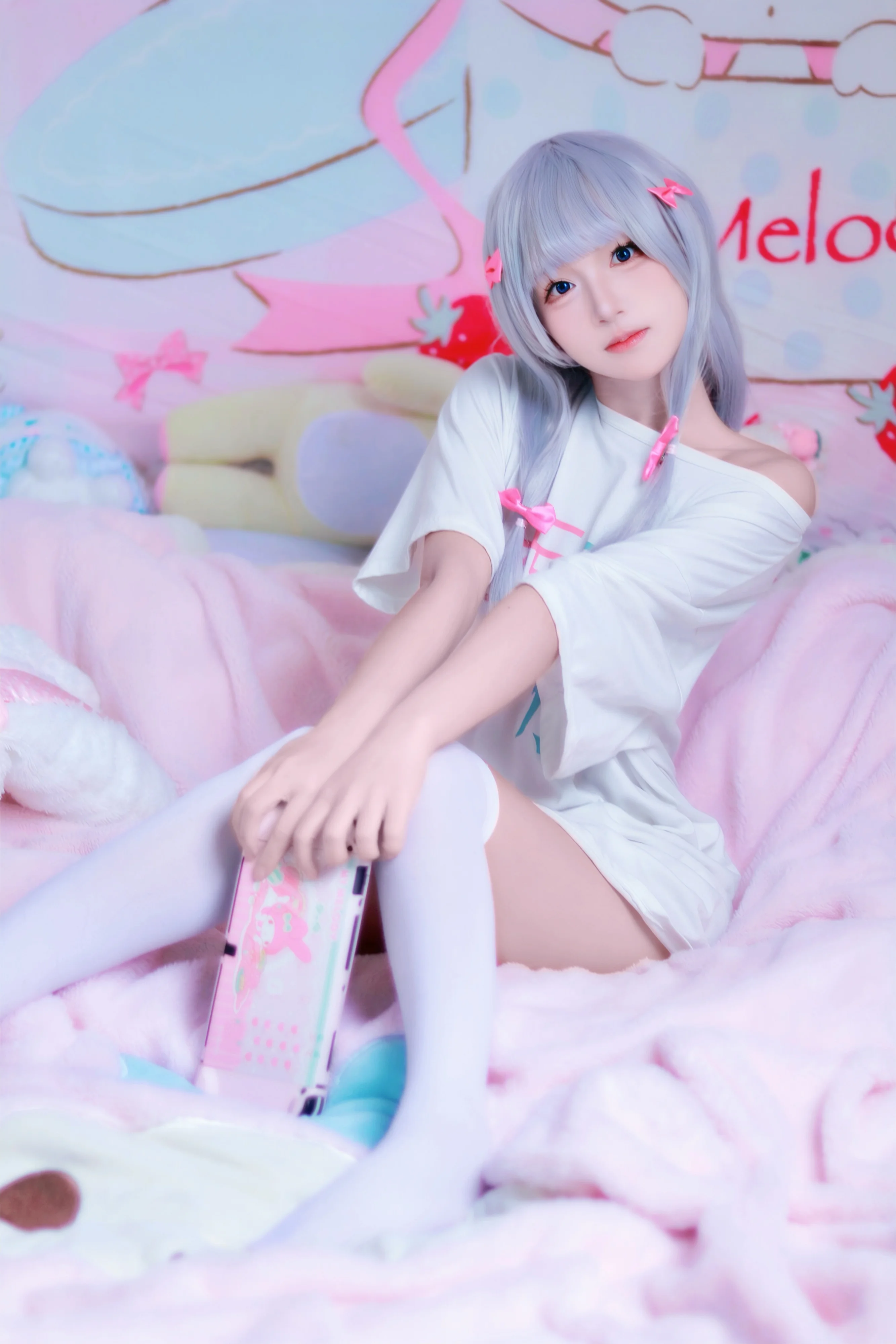 【和泉纱雾cos】埃罗芒阿老师的夏日居家日常 - 第 4 张