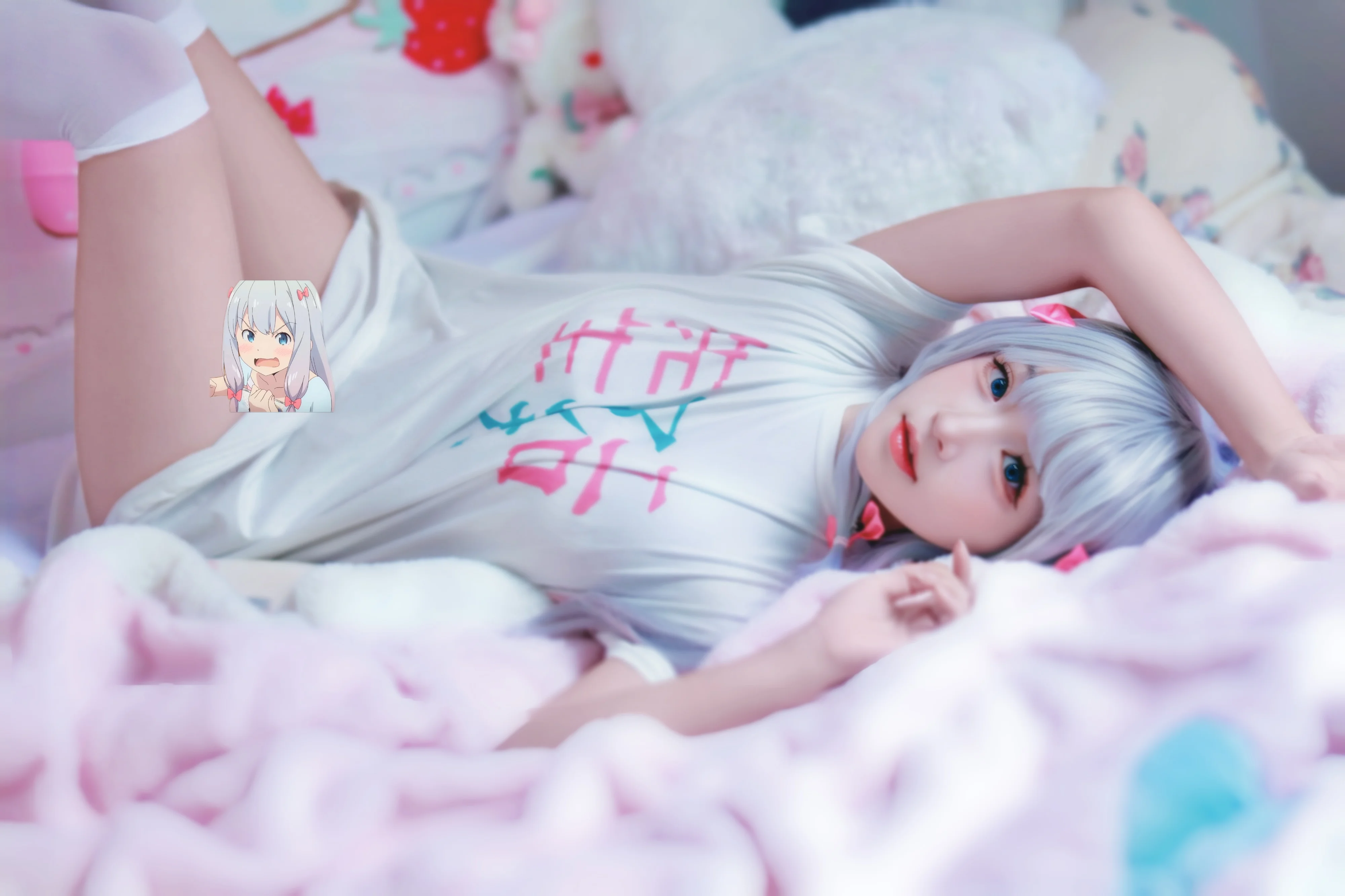 【和泉纱雾cos】埃罗芒阿老师的夏日居家日常 - 第 5 张