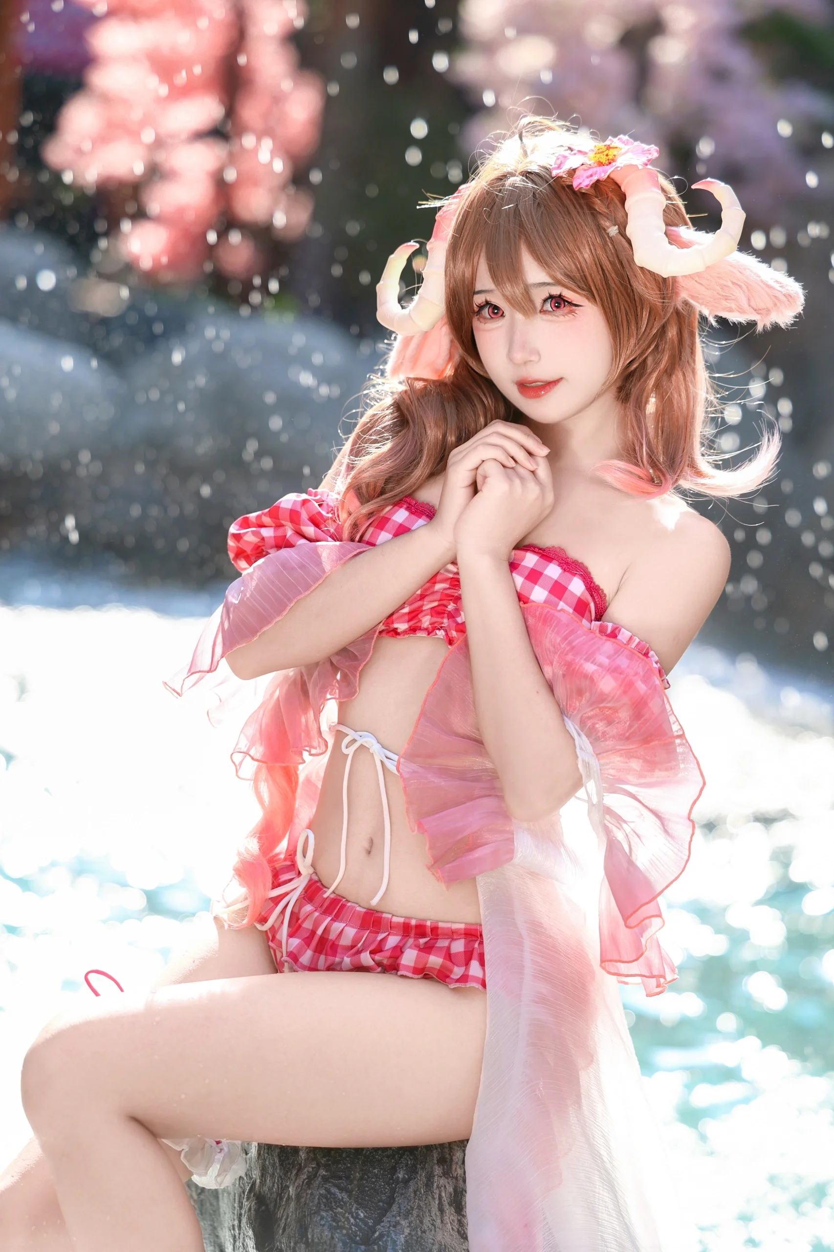 【エイヤフィヤトラ コスプレ】夏の水辺がもたらす清涼な一瞬 - 4 枚目