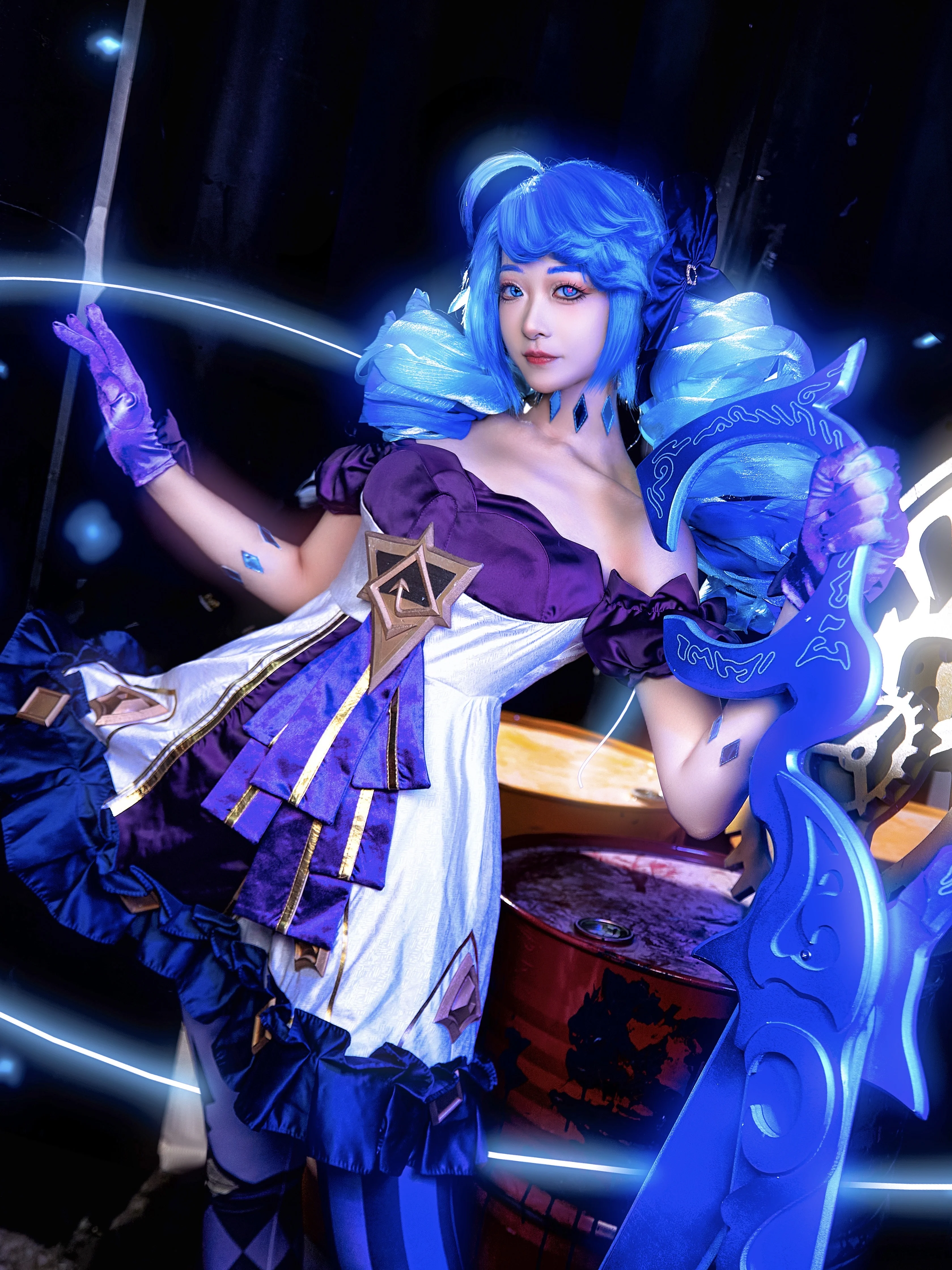 【格温cos】英雄联盟手游四周年，重拾原皮格温的魔法初心