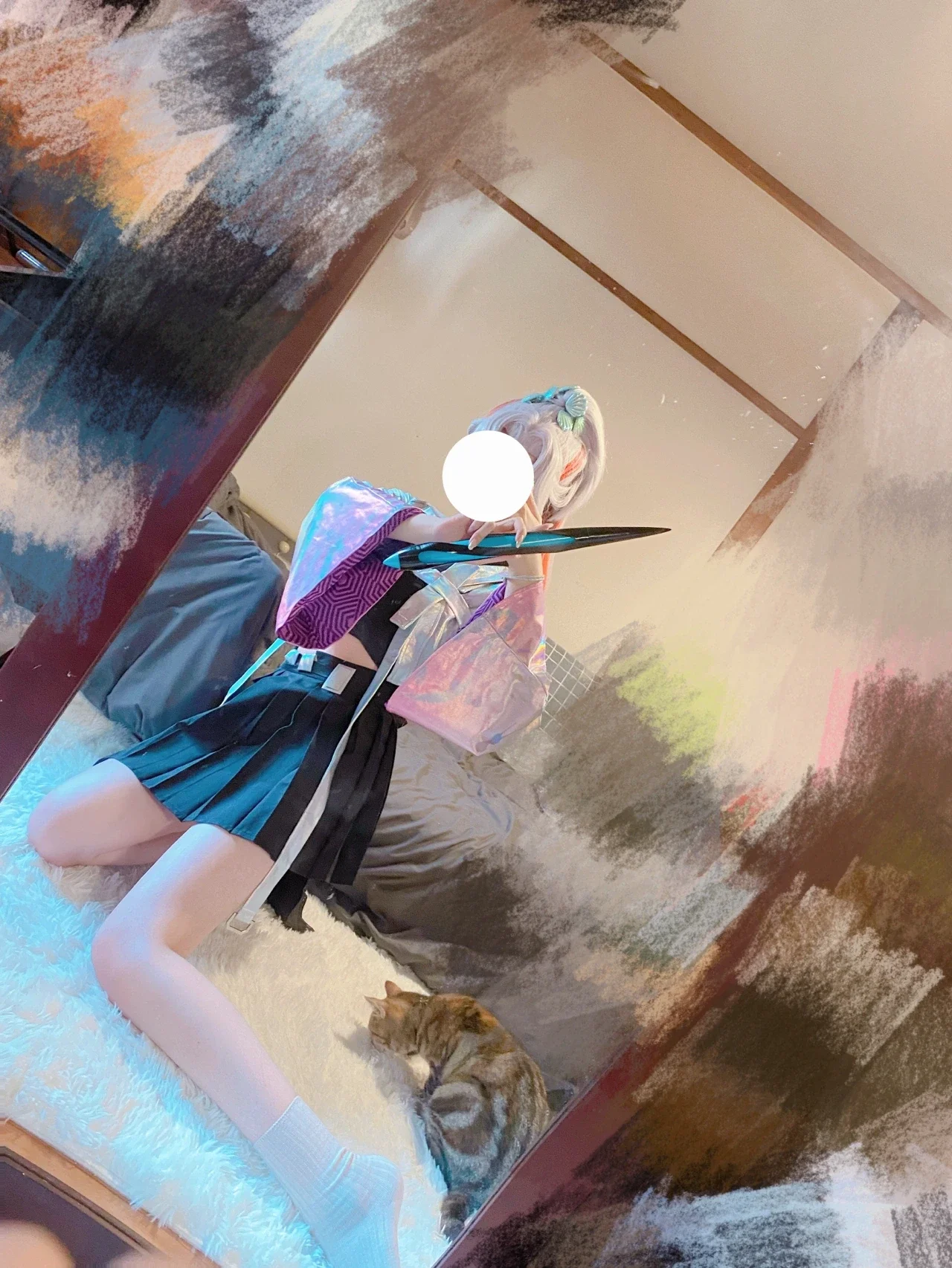 【上官婉儿cos】天狼绘梦者断大日常，市标好难拿 - 第 2 张