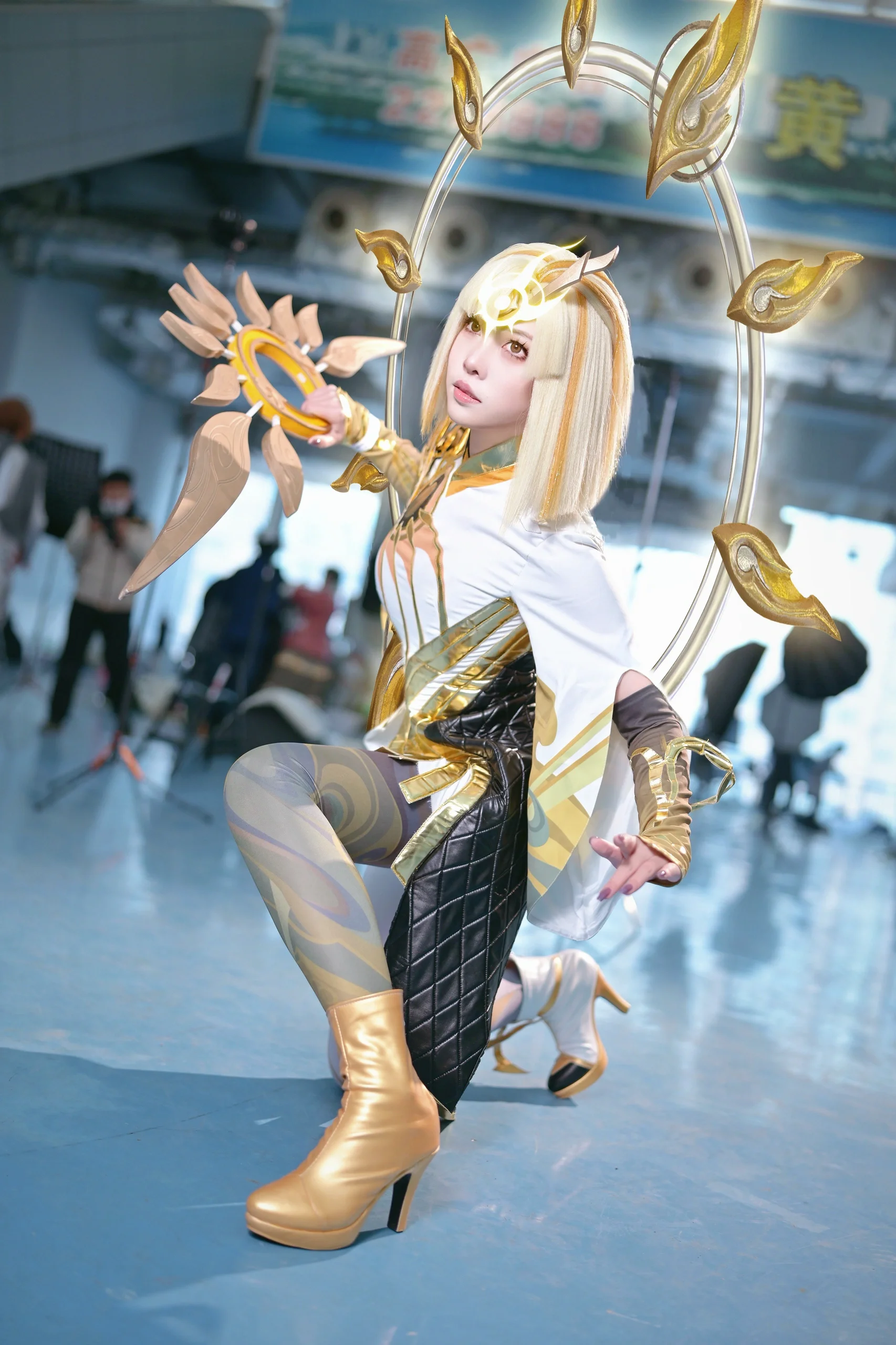 【东方镜cos】炽阳神光，破晓之辉的实体化演绎