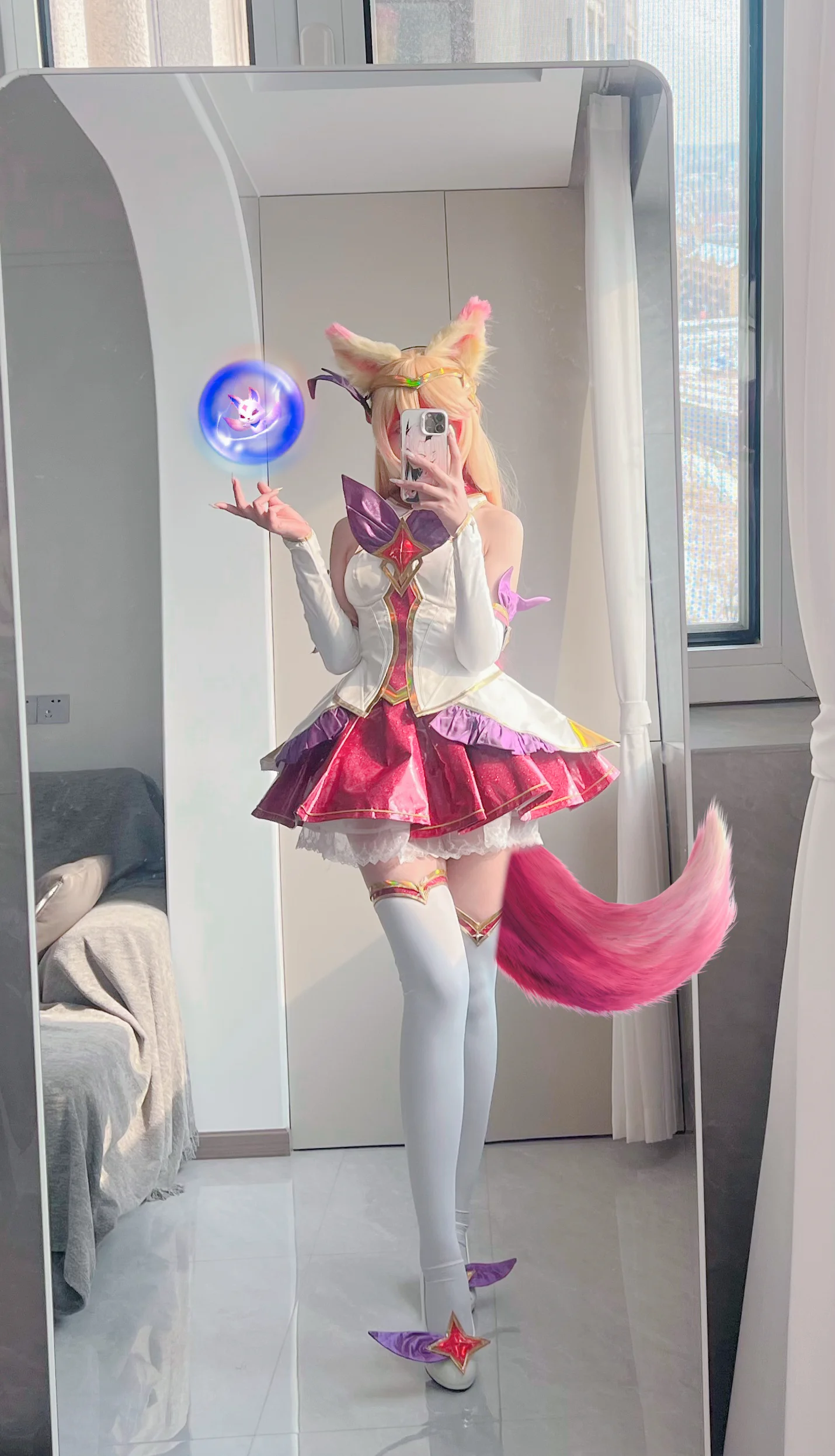 【阿狸cos】英雄联盟星之守护者的闪耀时刻 - 第 2 张