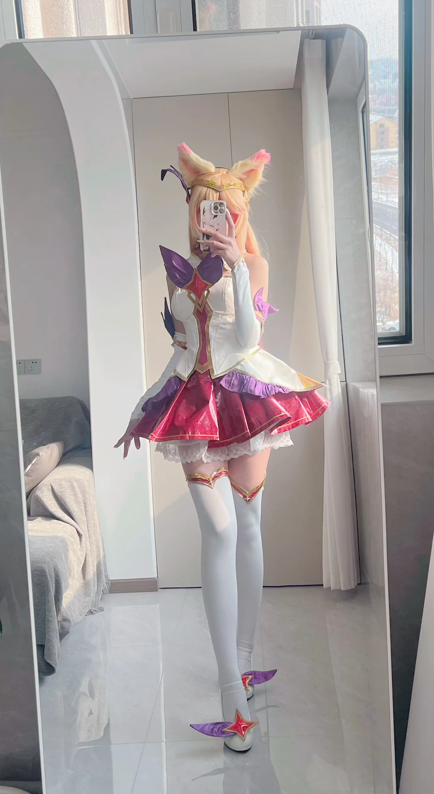 【阿狸cos】英雄联盟星之守护者的闪耀时刻 - 第 4 张