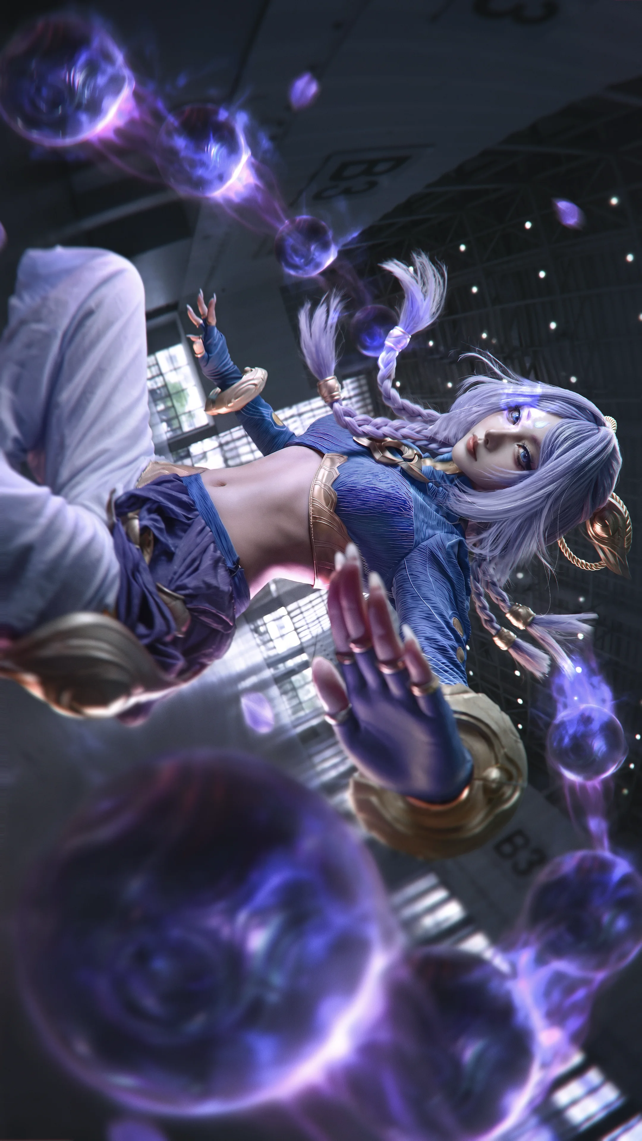 【芸阿娜cos】英雄联盟里的魔法少女，现场还原度拉满 - 第 2 张