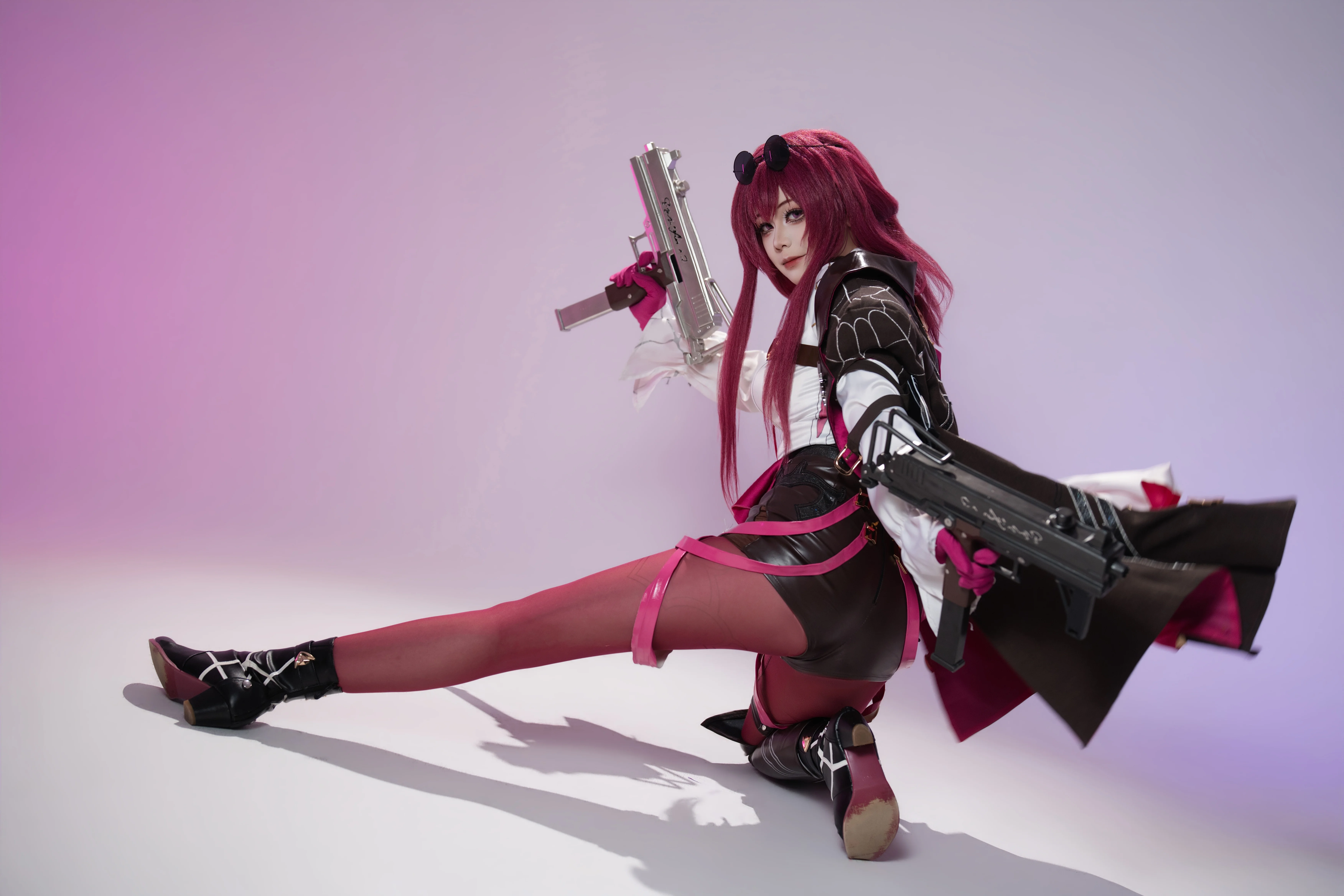 【卡芙卡cos】崩坏星穹铁道三周年纪念，用这组正片展现角色的战斗质感 - 第 3 张
