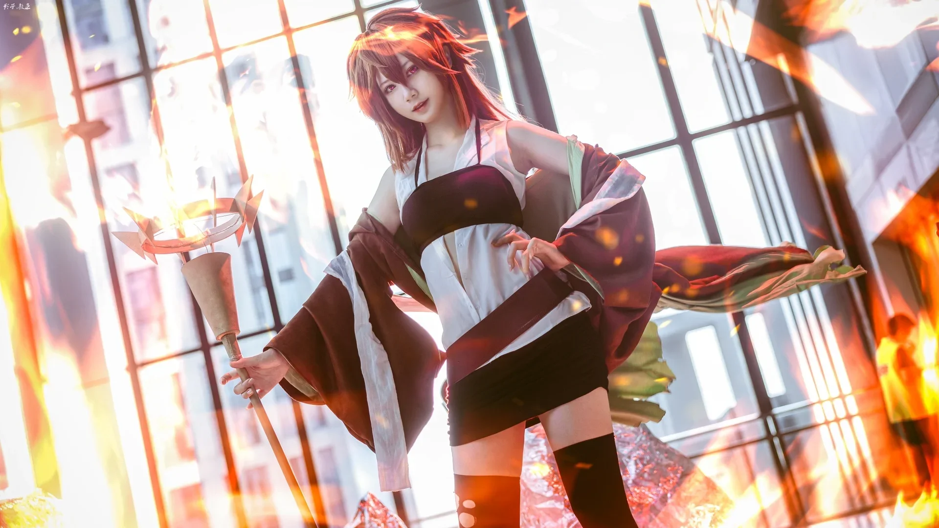 【火霊使いヒータ コスプレ】遊戯王CICFイベントのコスプレ会場写真が復活 - 4 枚目