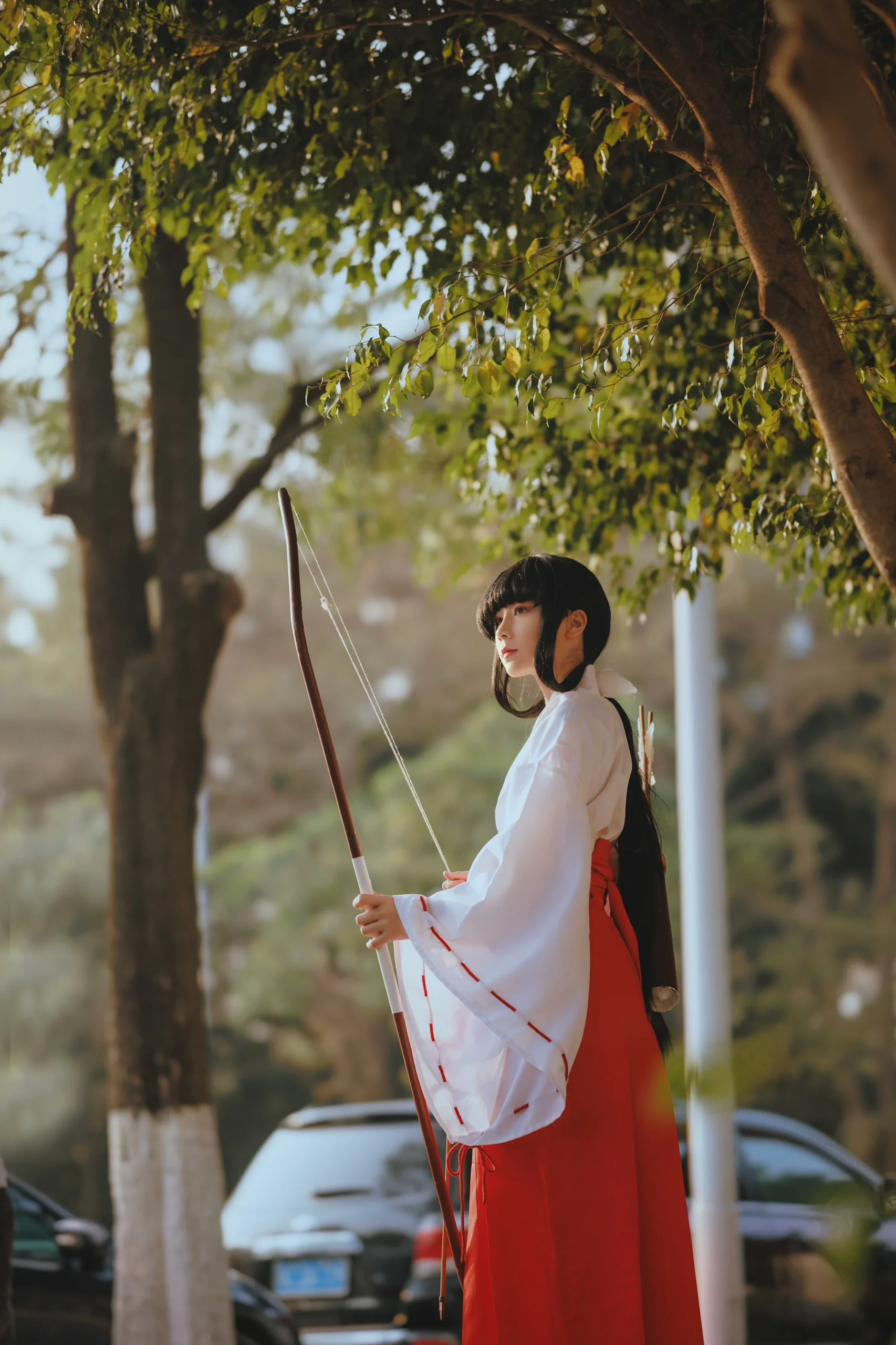 【Kikyo cosplay】Recreating the elegance of the Inuyasha shrine maiden at Firefly ACG Expo - Image 4