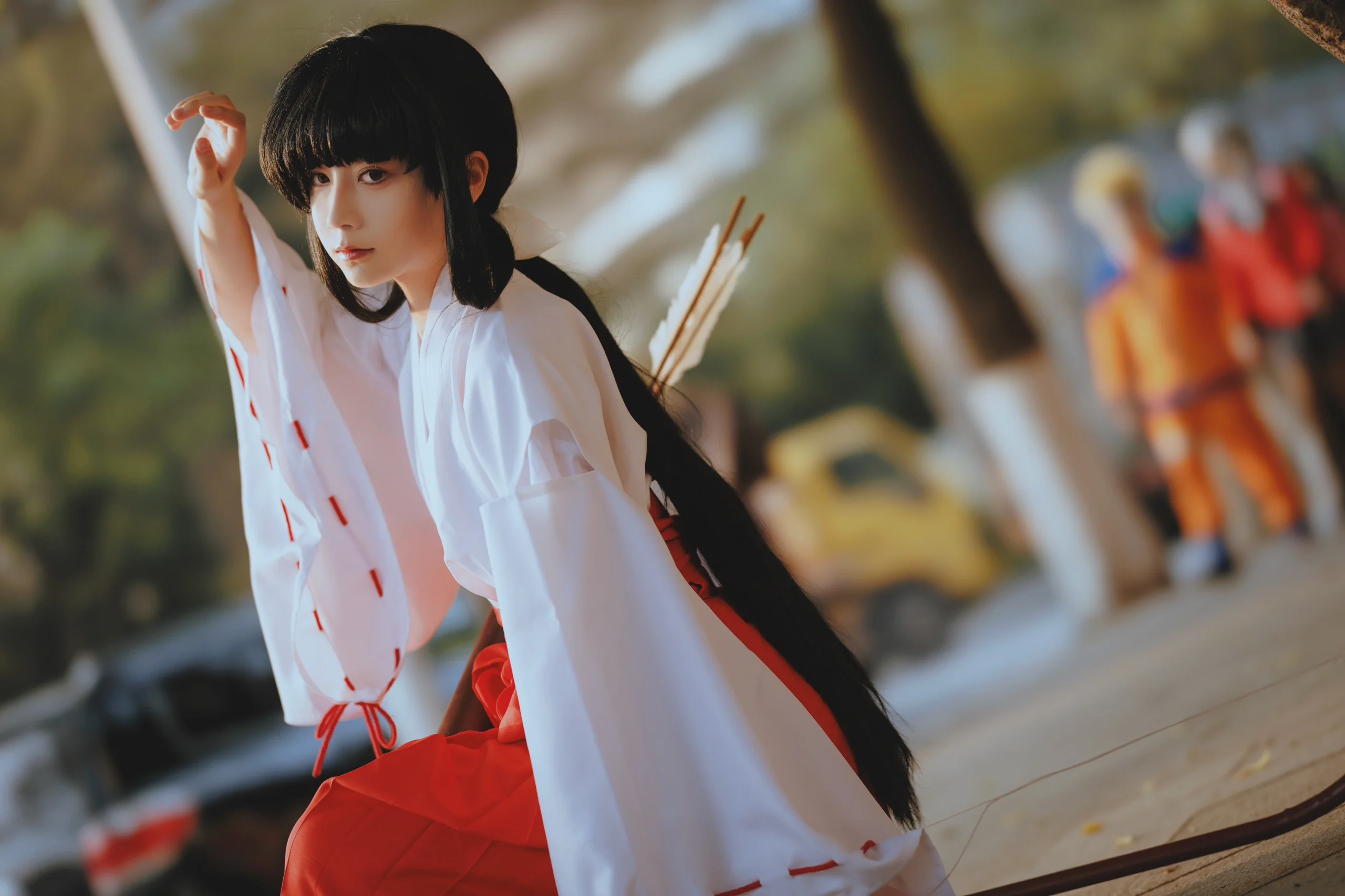 【Kikyo cosplay】Recreating the elegance of the Inuyasha shrine maiden at Firefly ACG Expo - Image 6