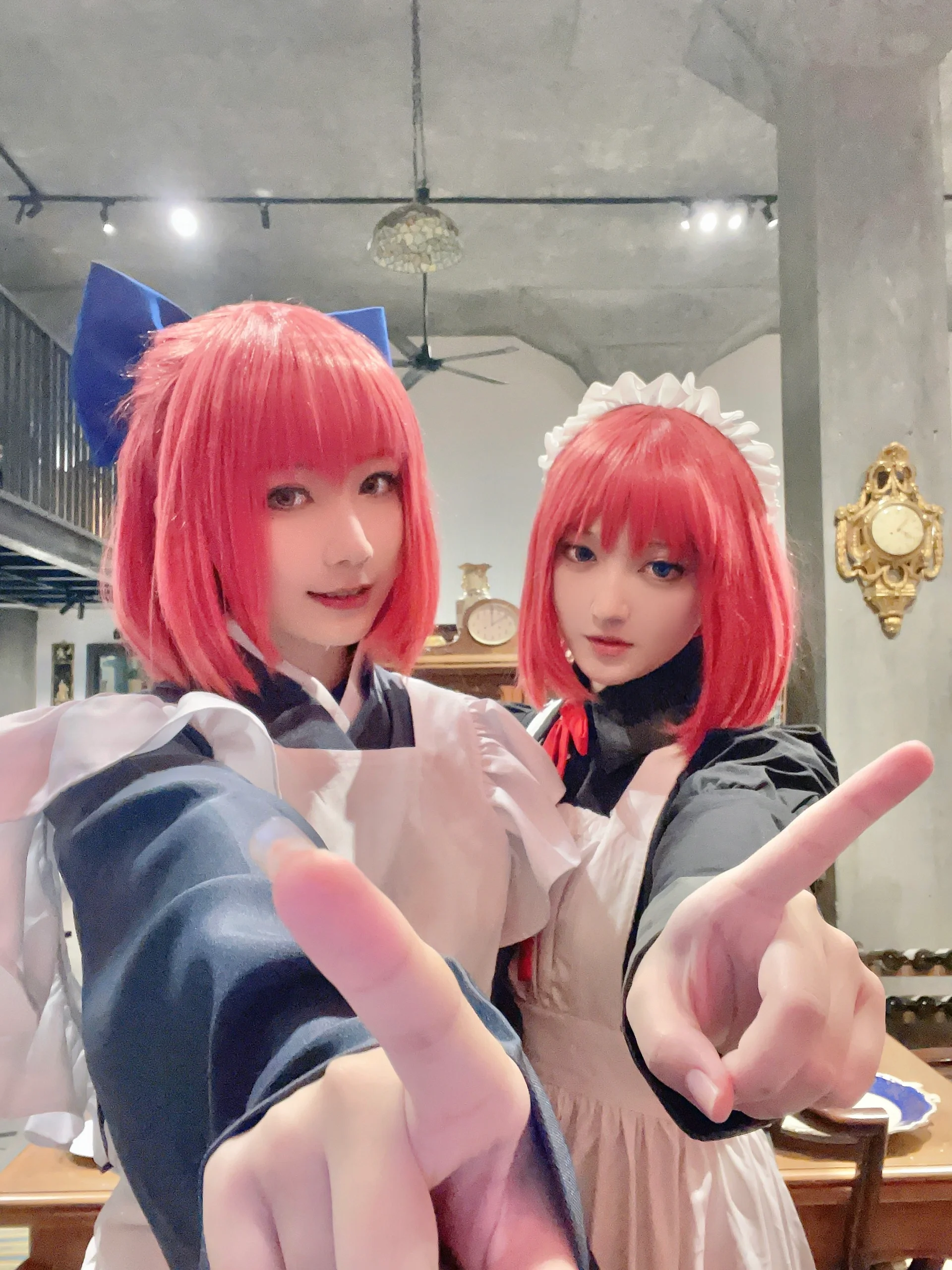 【琥珀cos】月姬双子的复古咖啡馆日常，2024年的惊喜重逢