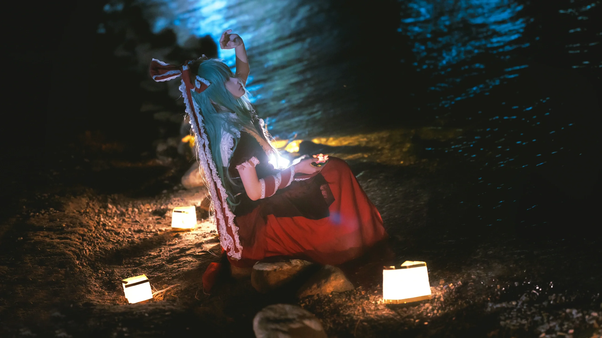 【键山雏cos】在大理洱海边复原女儿节流雏之夜 - 第 14 张