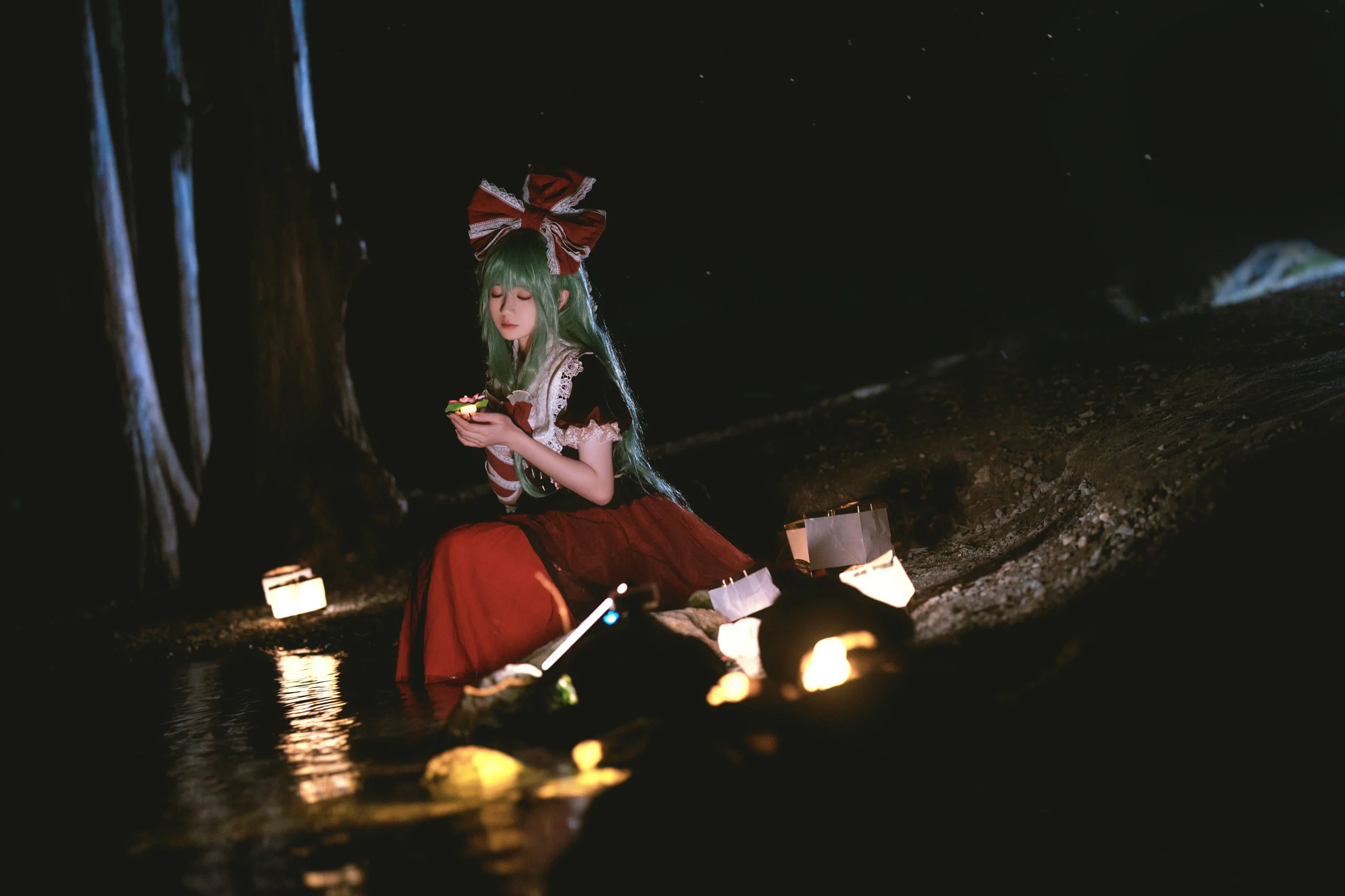【键山雏cos】在大理洱海边复原女儿节流雏之夜 - 第 4 张