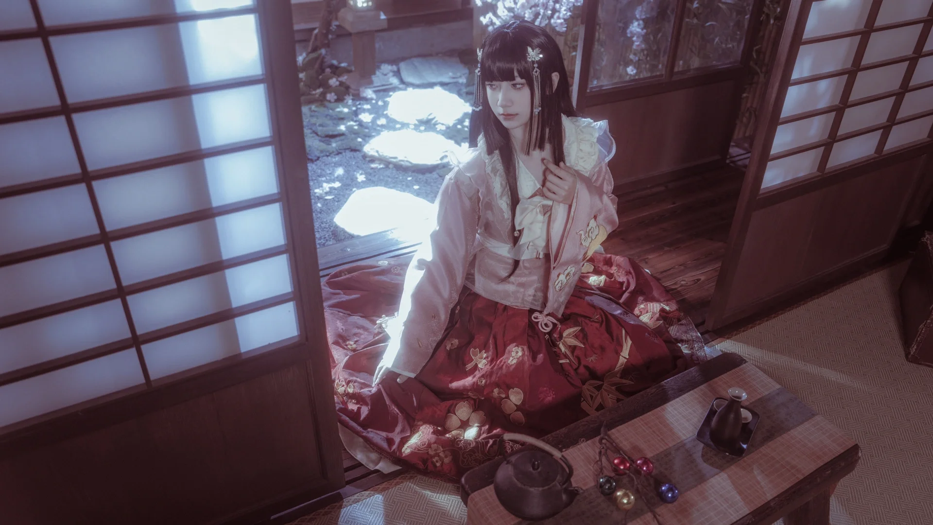 【蓬萊山輝夜cos】月華下的永夜與清夢 - 第 12 張