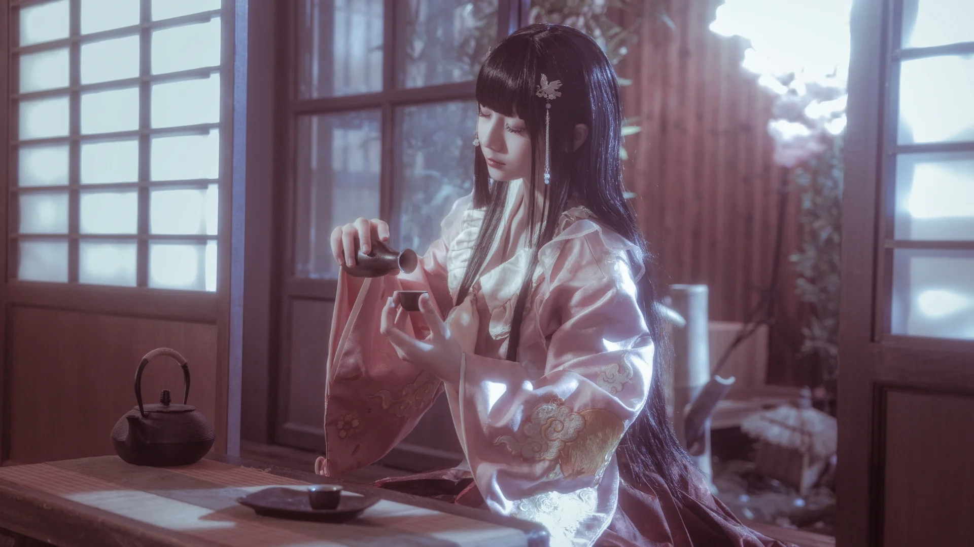 【蓬萊山輝夜cos】月華下的永夜與清夢 - 第 13 張