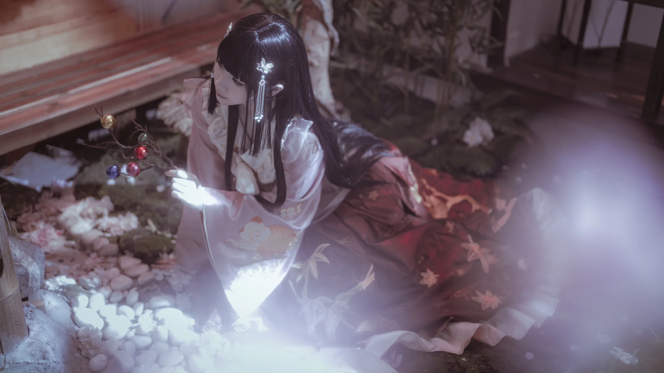 【蓬萊山輝夜cos】月華下的永夜與清夢 - 第 5 張