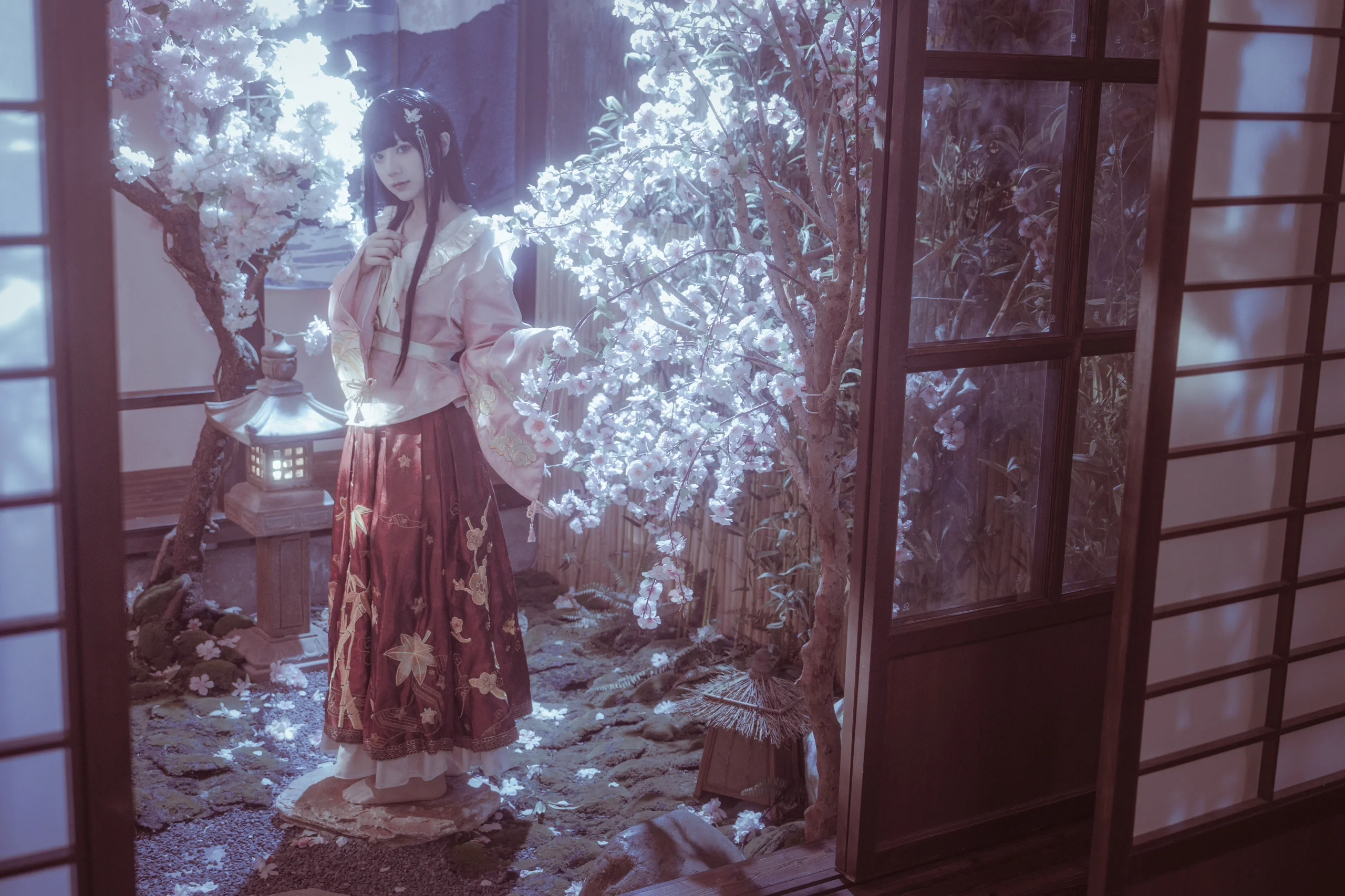 【蓬萊山輝夜cos】月華下的永夜與清夢 - 第 6 張