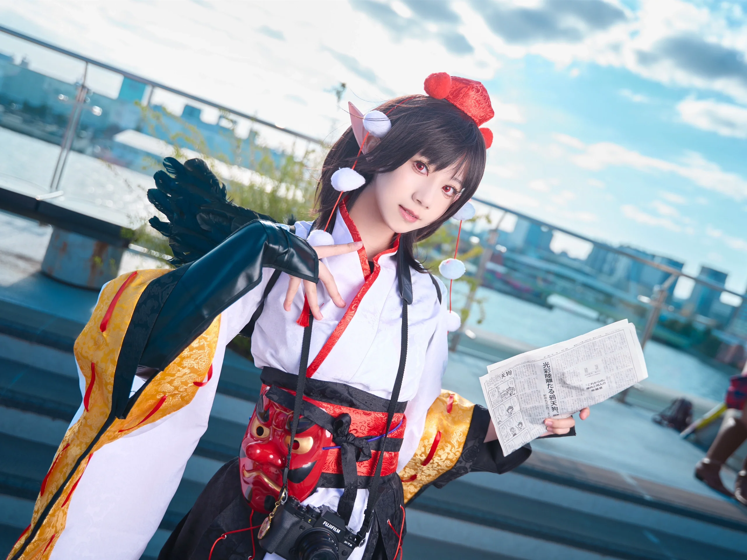 【射命丸文cos】東方Project例大祭的天狗記者 - 第 13 張