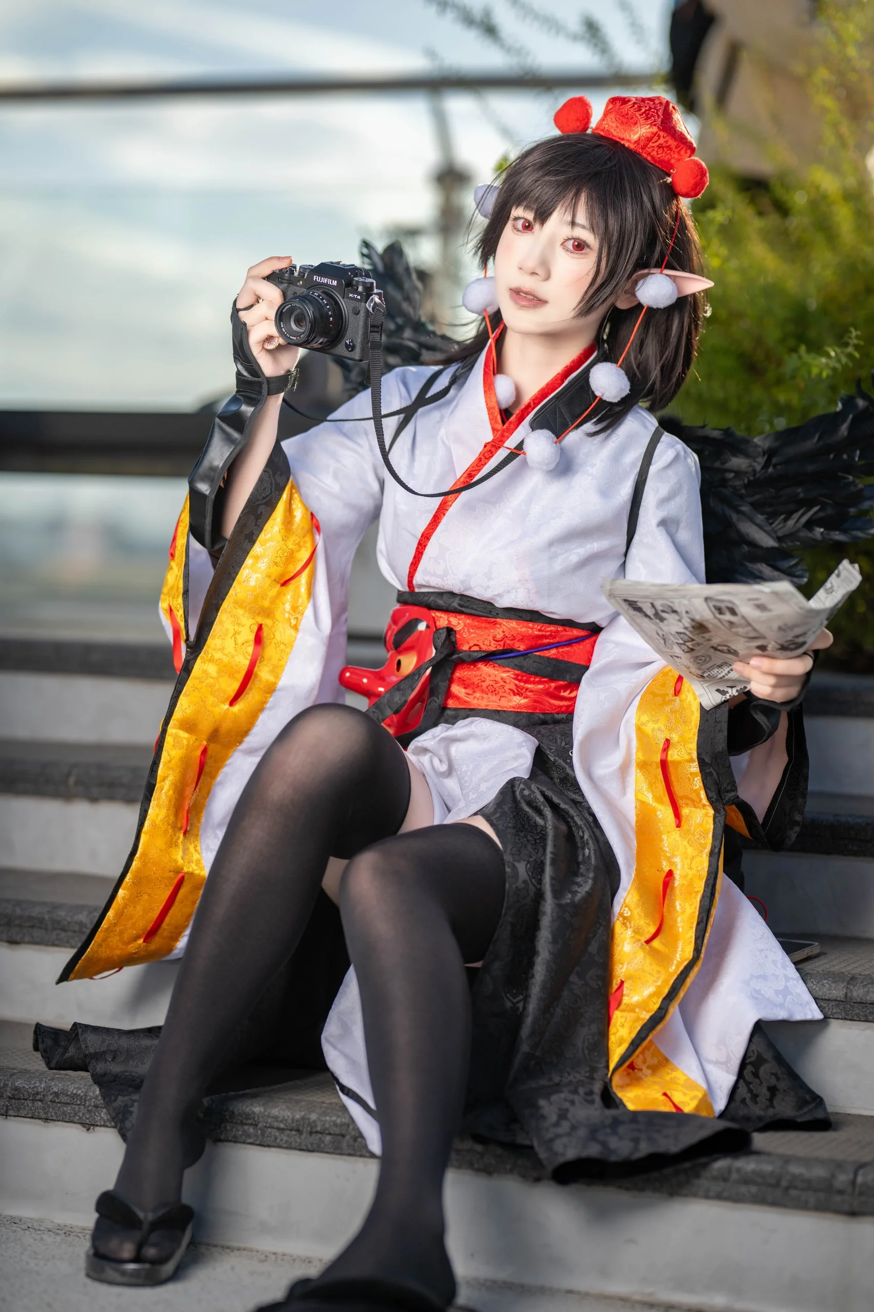 【射命丸文cos】東方Project例大祭的天狗記者 - 第 16 張