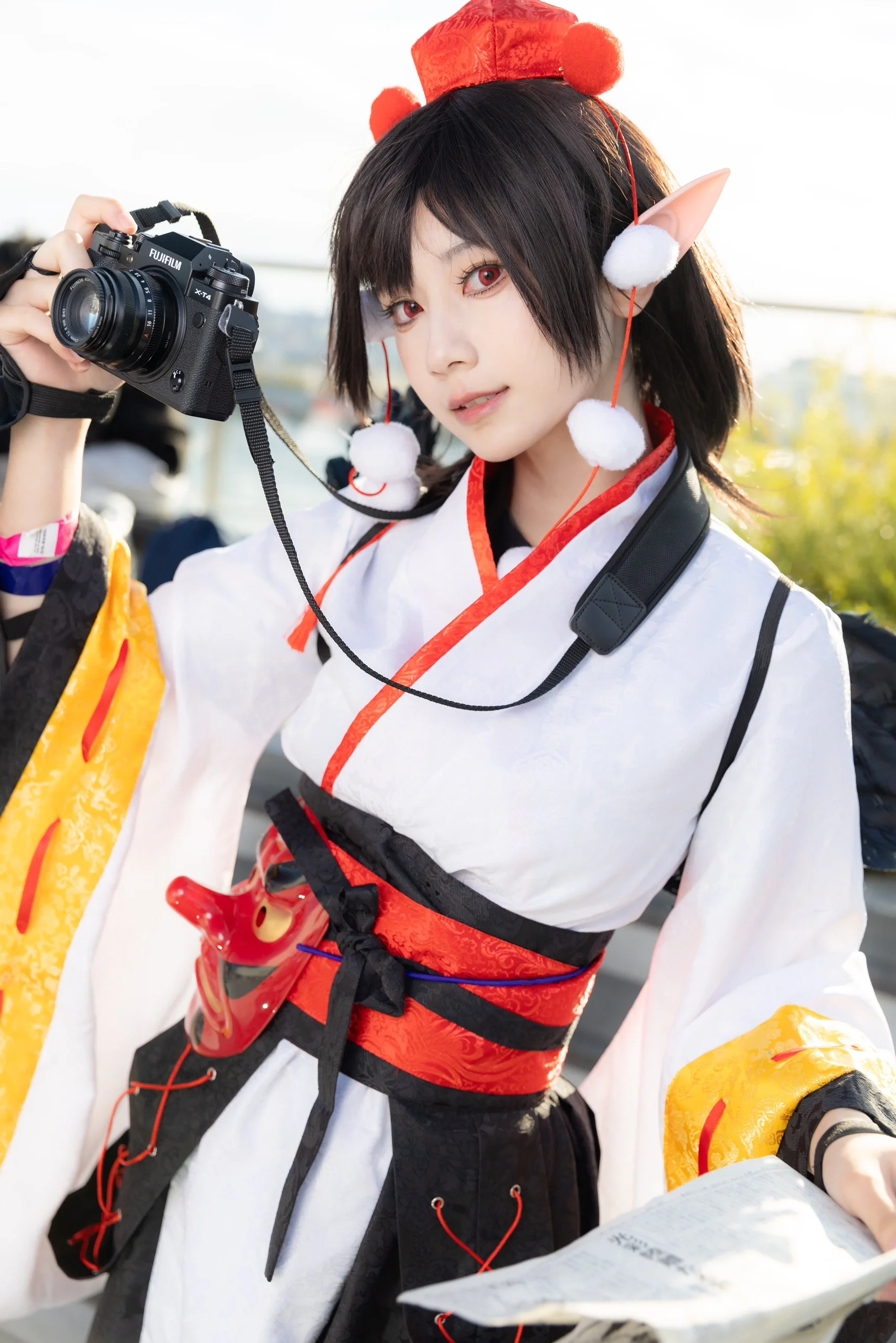 【射命丸文cos】东方Project例大祭的天狗记者