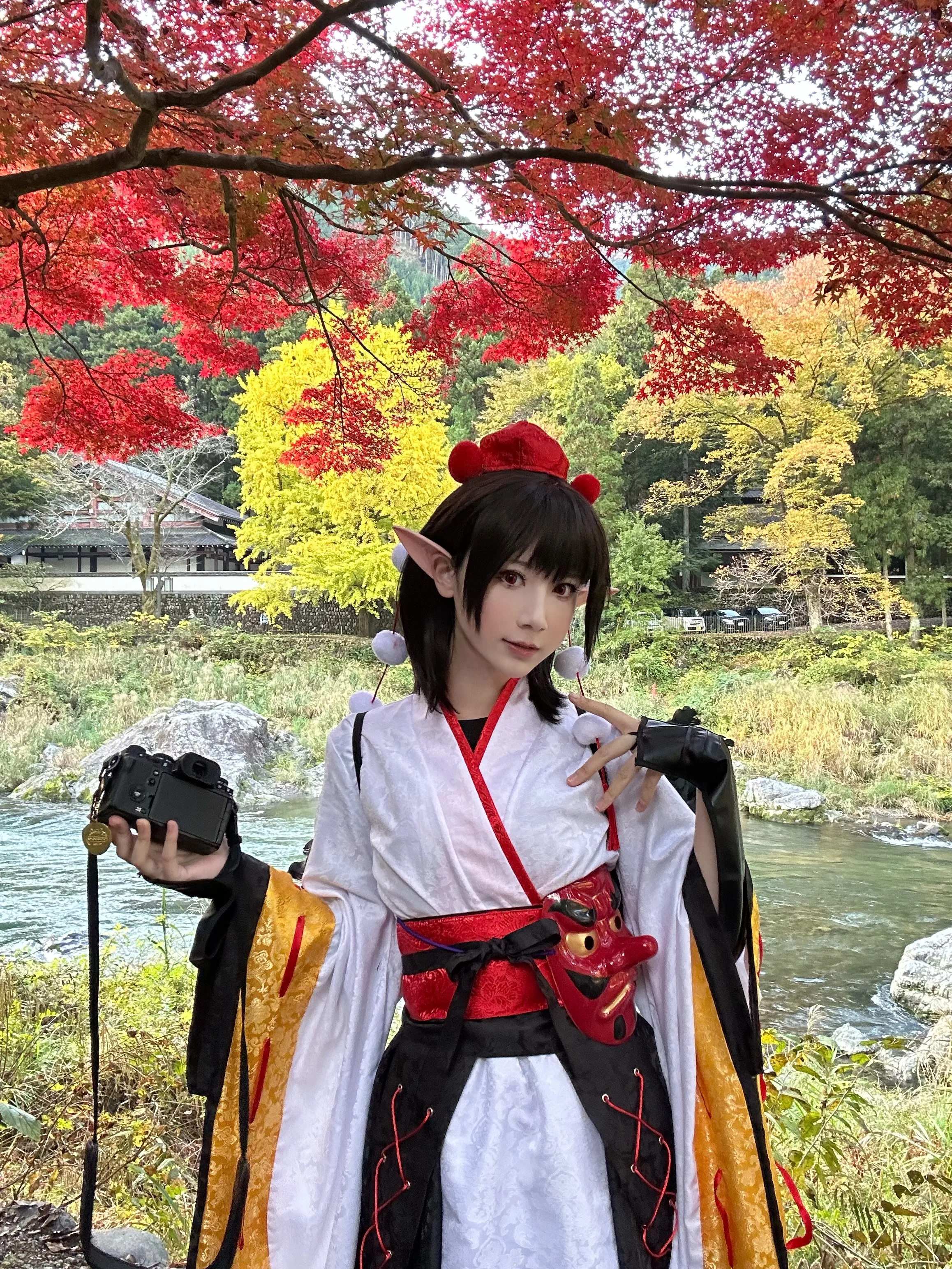 【射命丸文cos】东方风神录的幻想乡红叶之旅 - 第 10 张