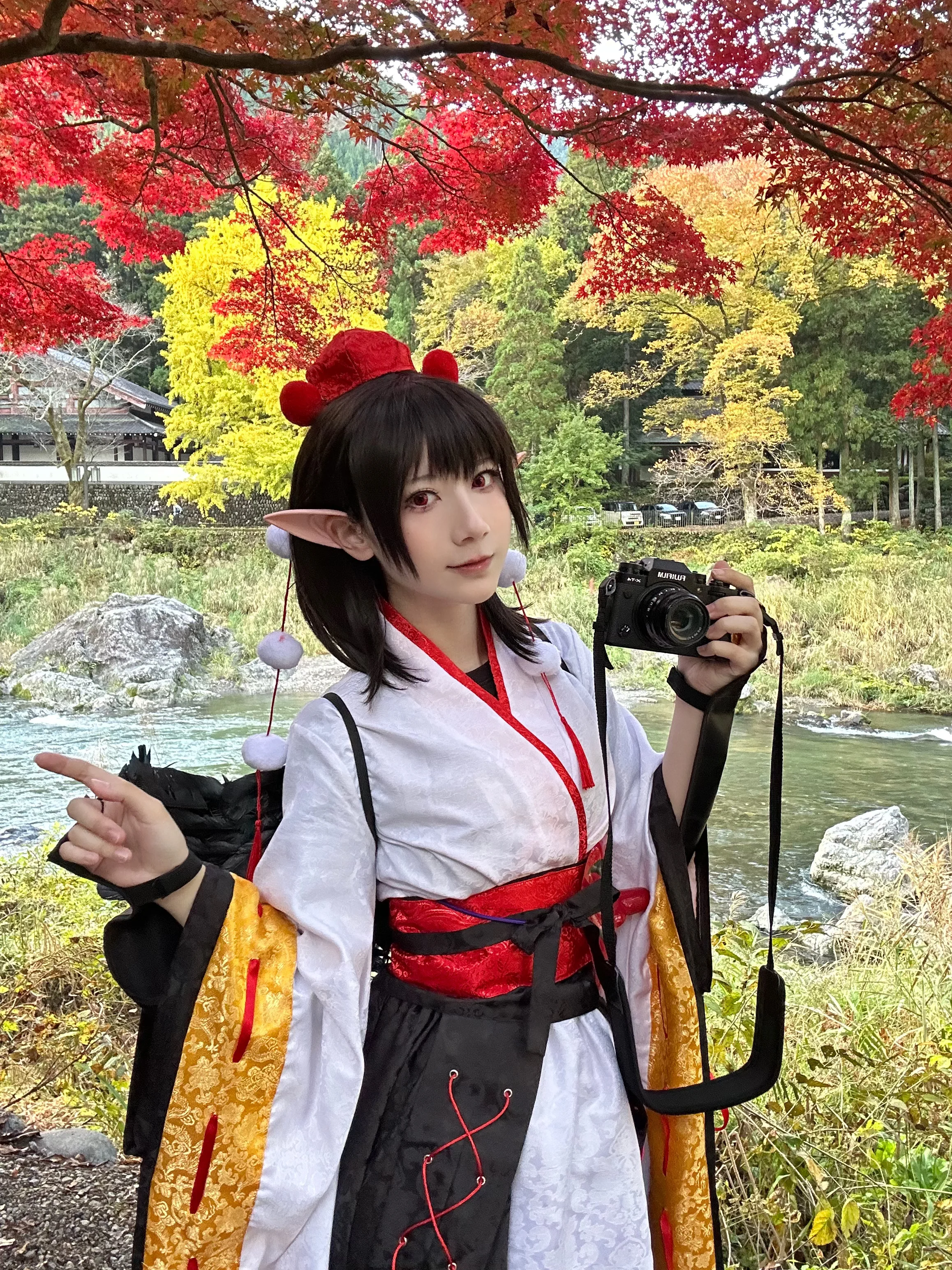 【射命丸文cos】东方风神录的幻想乡红叶之旅 - 第 8 张