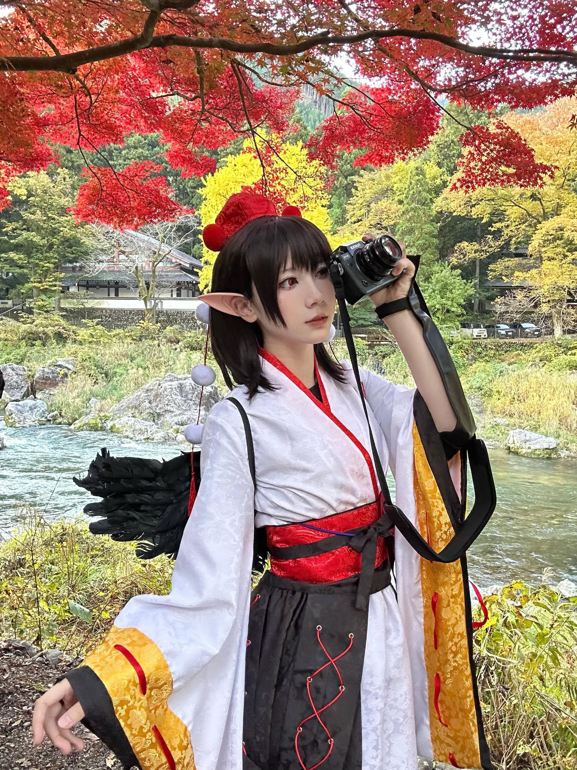 【射命丸文cos】东方风神录的幻想乡红叶之旅 - 第 9 张