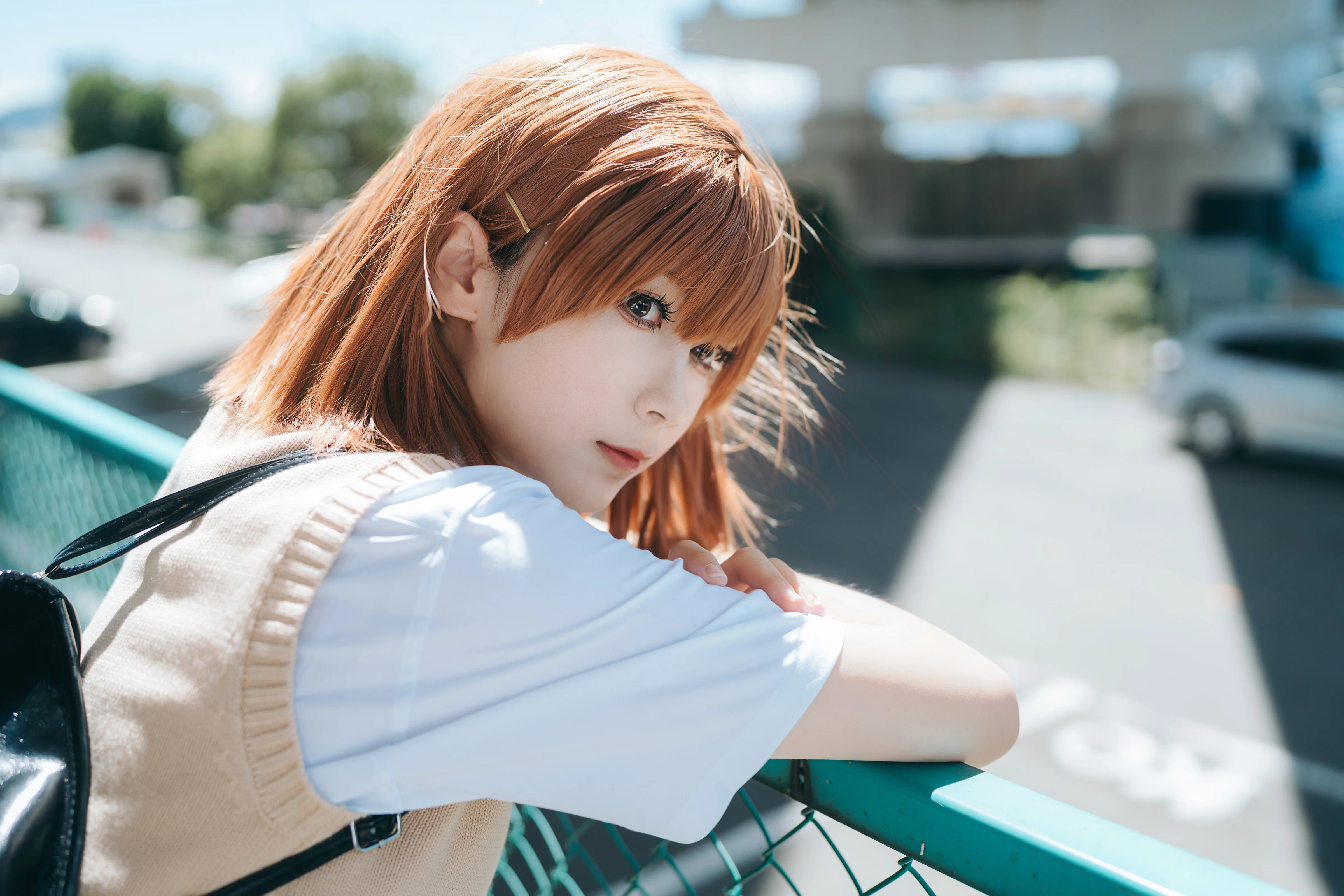 【御坂美琴cos】某科学的超电磁炮，风中的bilibili - 第 10 张