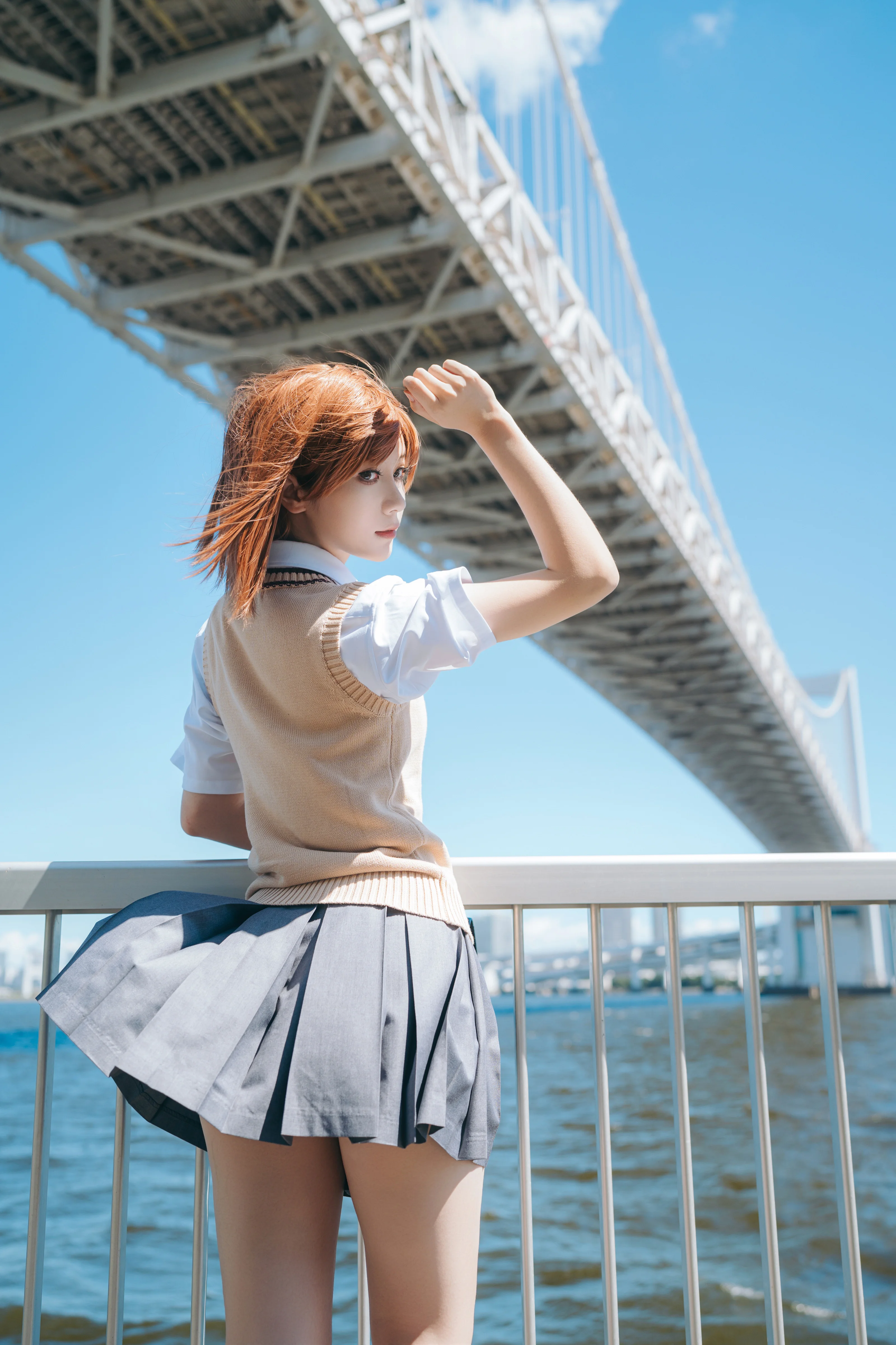 【御坂美琴cos】某科学的超电磁炮，风中的bilibili - 第 9 张
