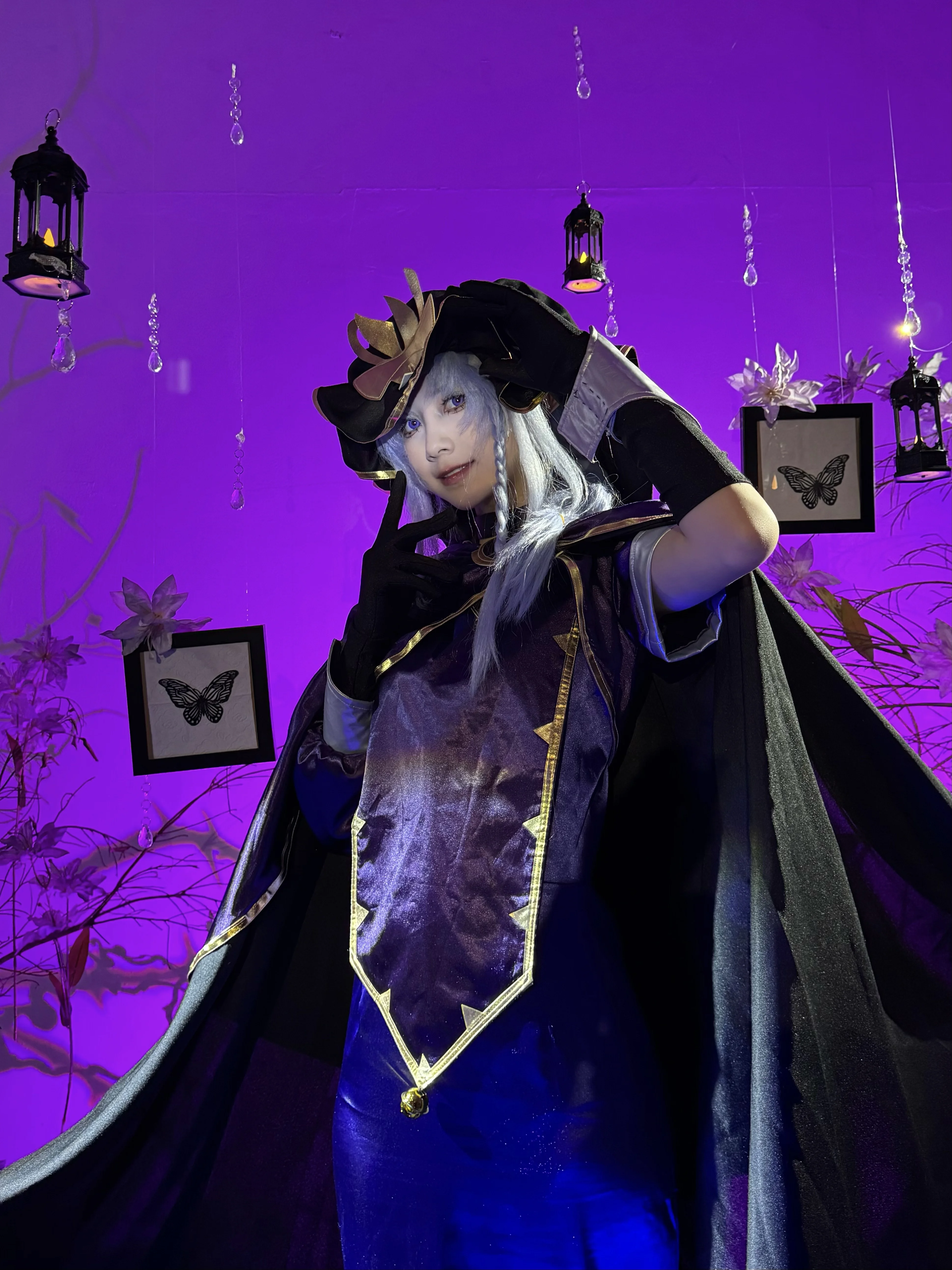 【美狄亚cos】Fate系列紫色背景下的暗黑魔女 - 第 3 张
