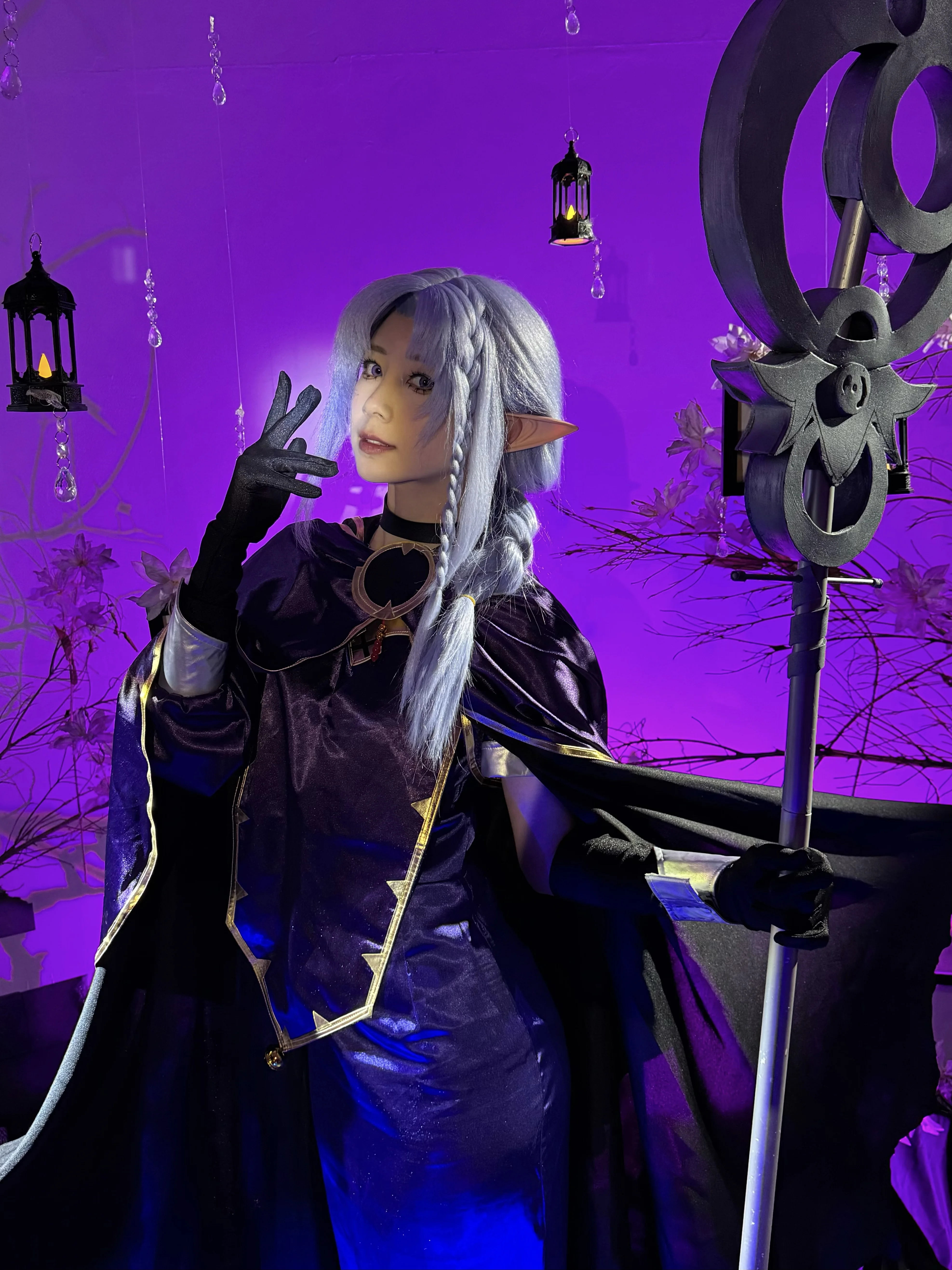 【美狄亚cos】Fate系列紫色背景下的暗黑魔女 - 第 4 张