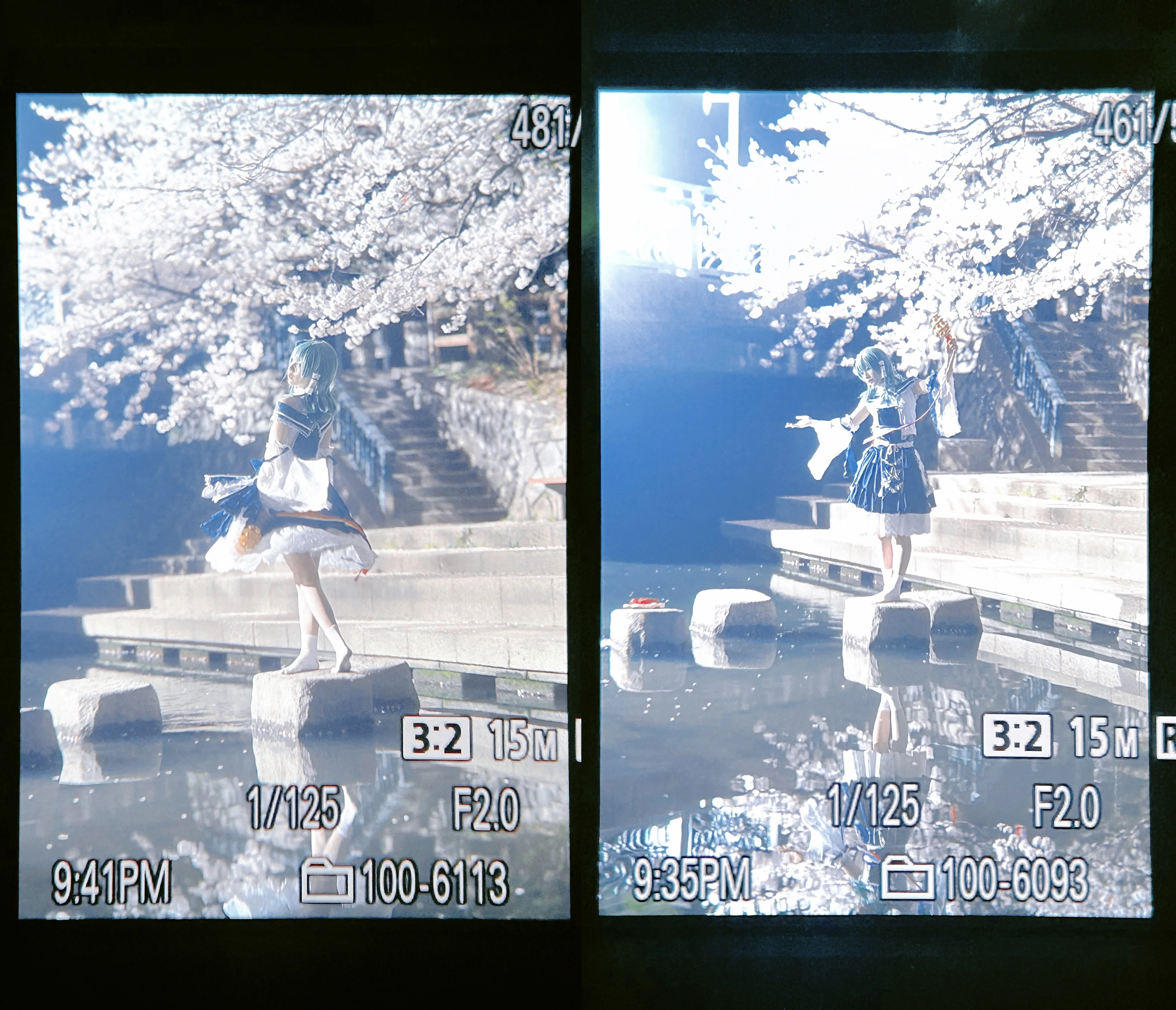 【东风谷早苗cos】春日樱花树下的东方幻想乡摄影记录 - 第 7 张