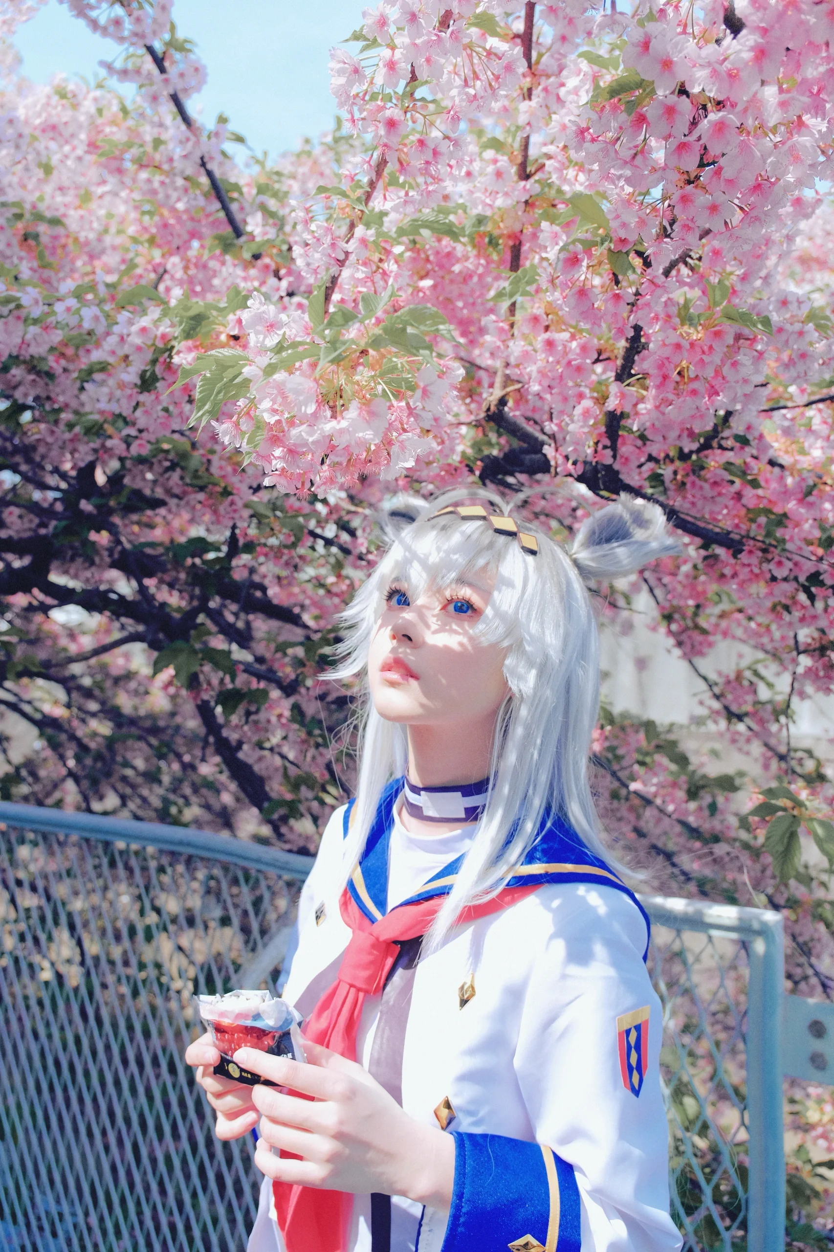 【小栗帽cos】赛马娘芦毛灰姑娘，春风里奔跑的身影就是幸运本身 - 第 11 张