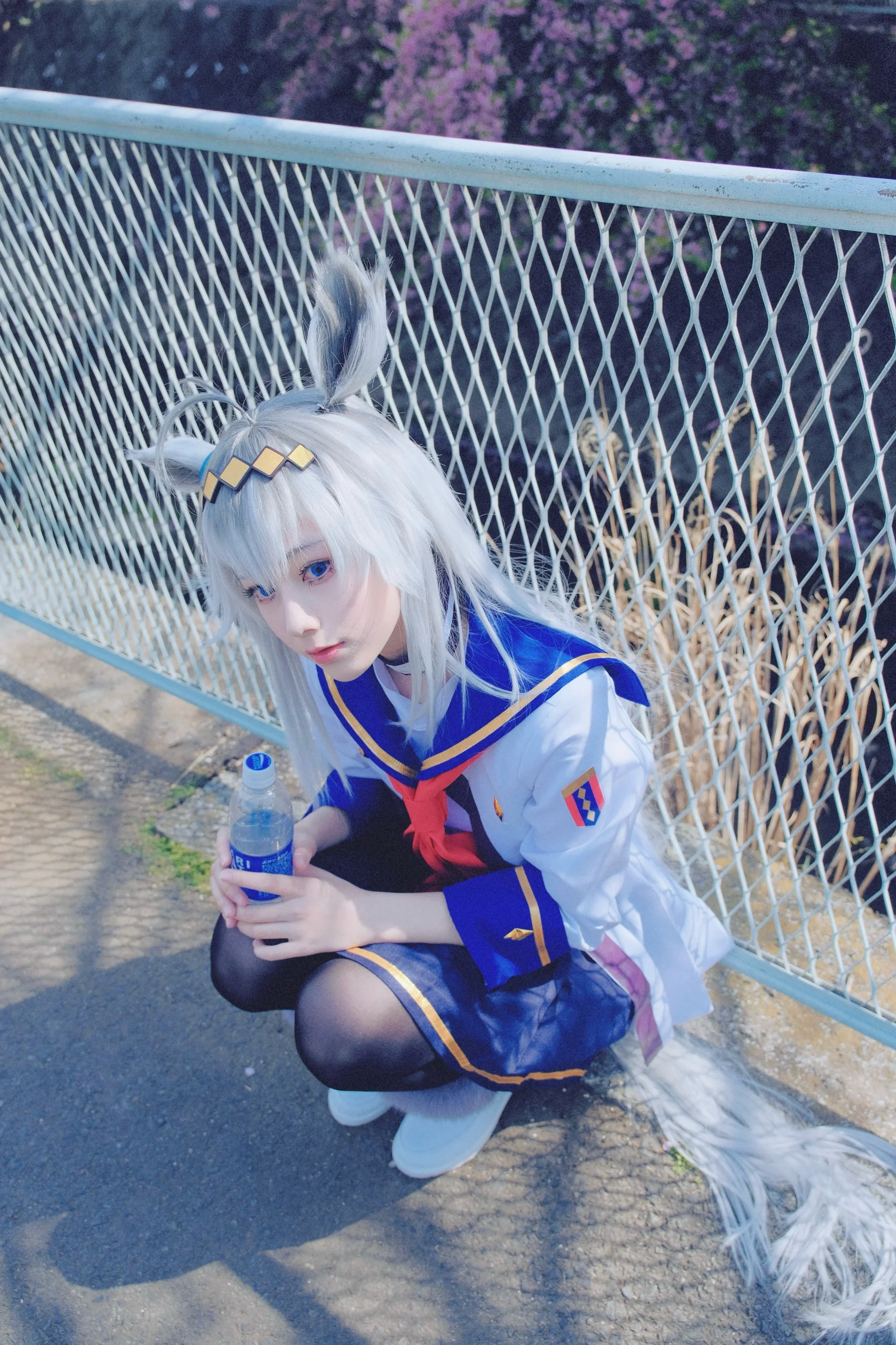 【小栗帽cos】赛马娘芦毛灰姑娘，春风里奔跑的身影就是幸运本身 - 第 7 张