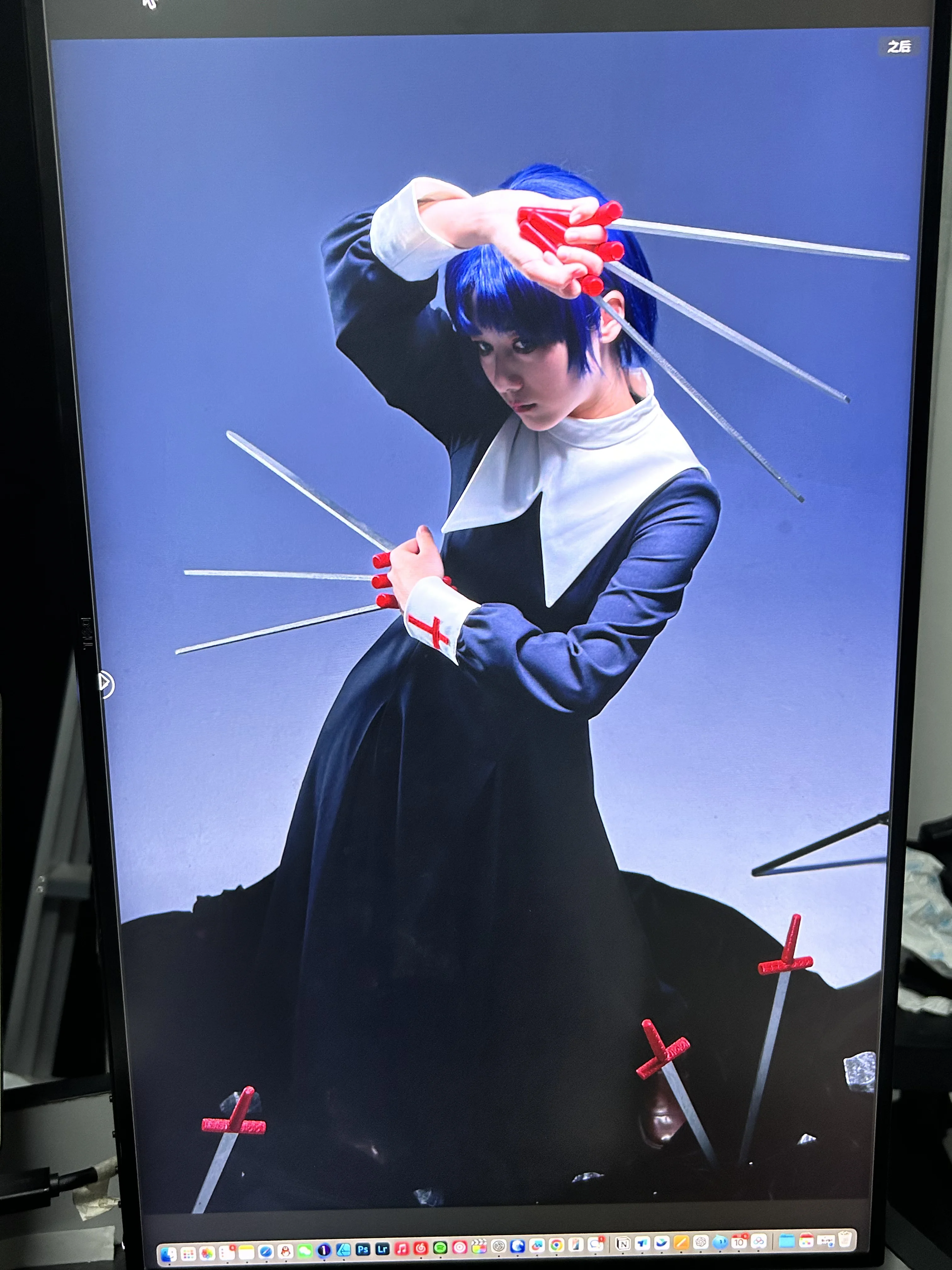 [Ciel cosplay] Tsukihime's Blue-haired upperclassman, Happy Birthday, as sky blue as you - Image 10