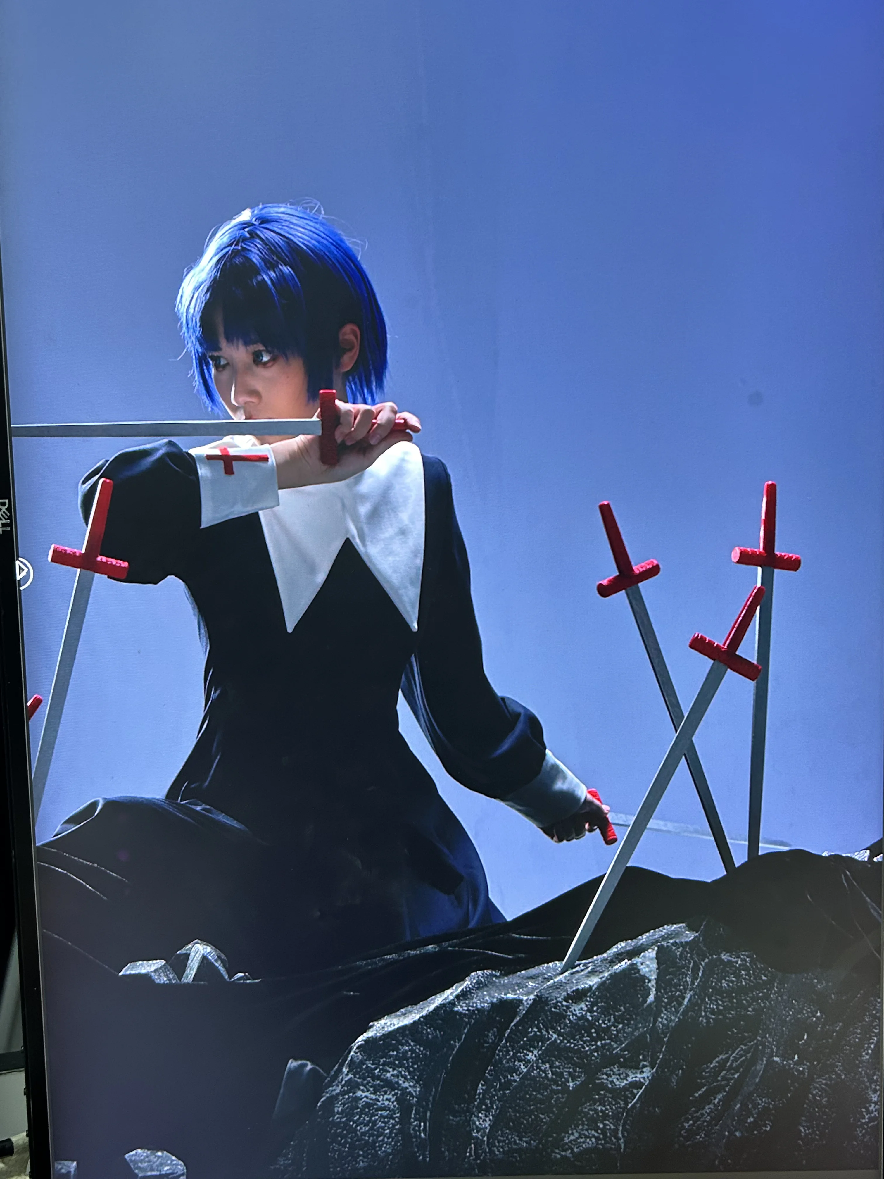 [Ciel cosplay] Tsukihime's Blue-haired upperclassman, Happy Birthday, as sky blue as you - Image 11