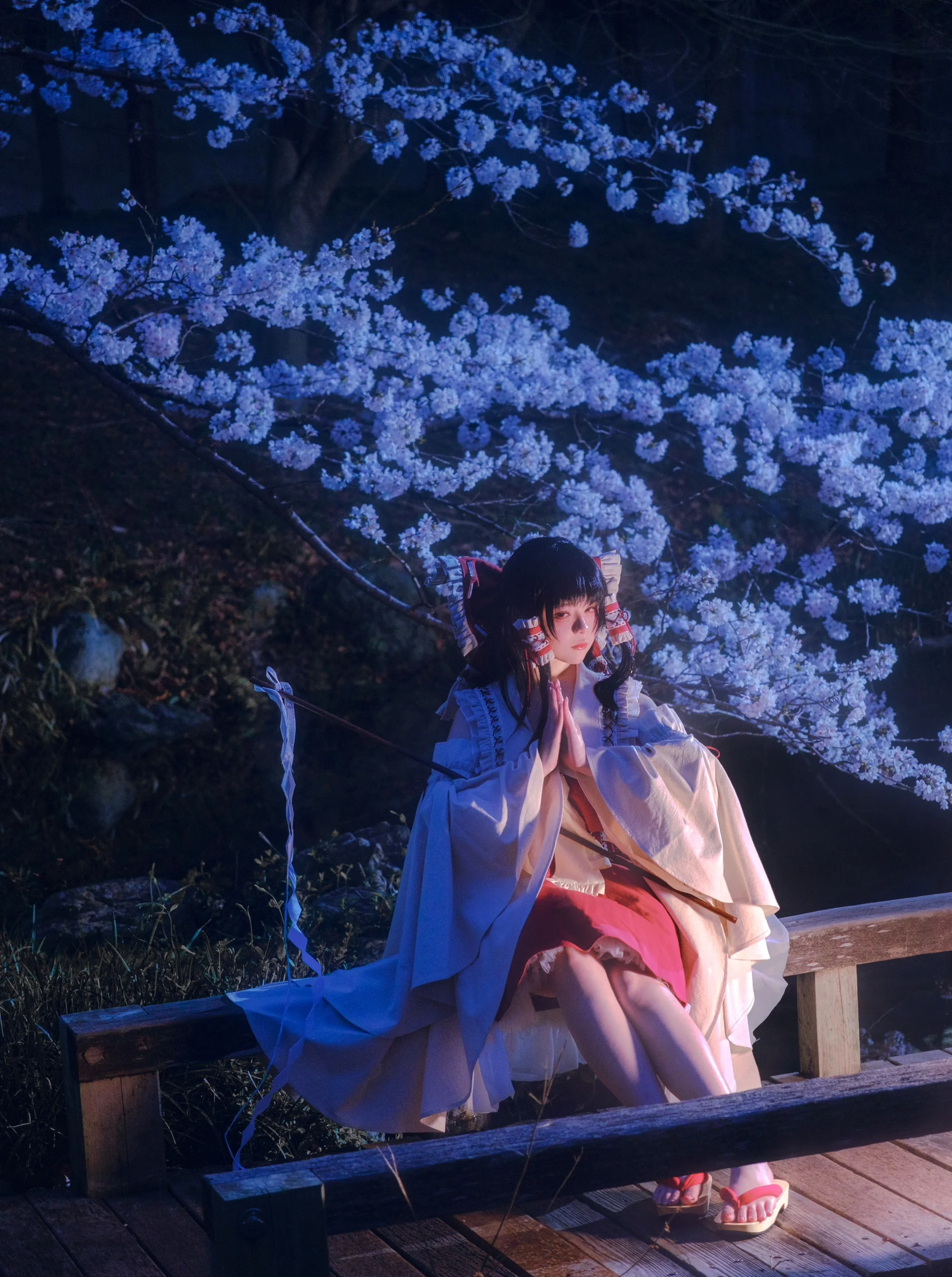 【和风与复古】夜樱下的温柔瞬间和室内群像记录 - 第 3 张