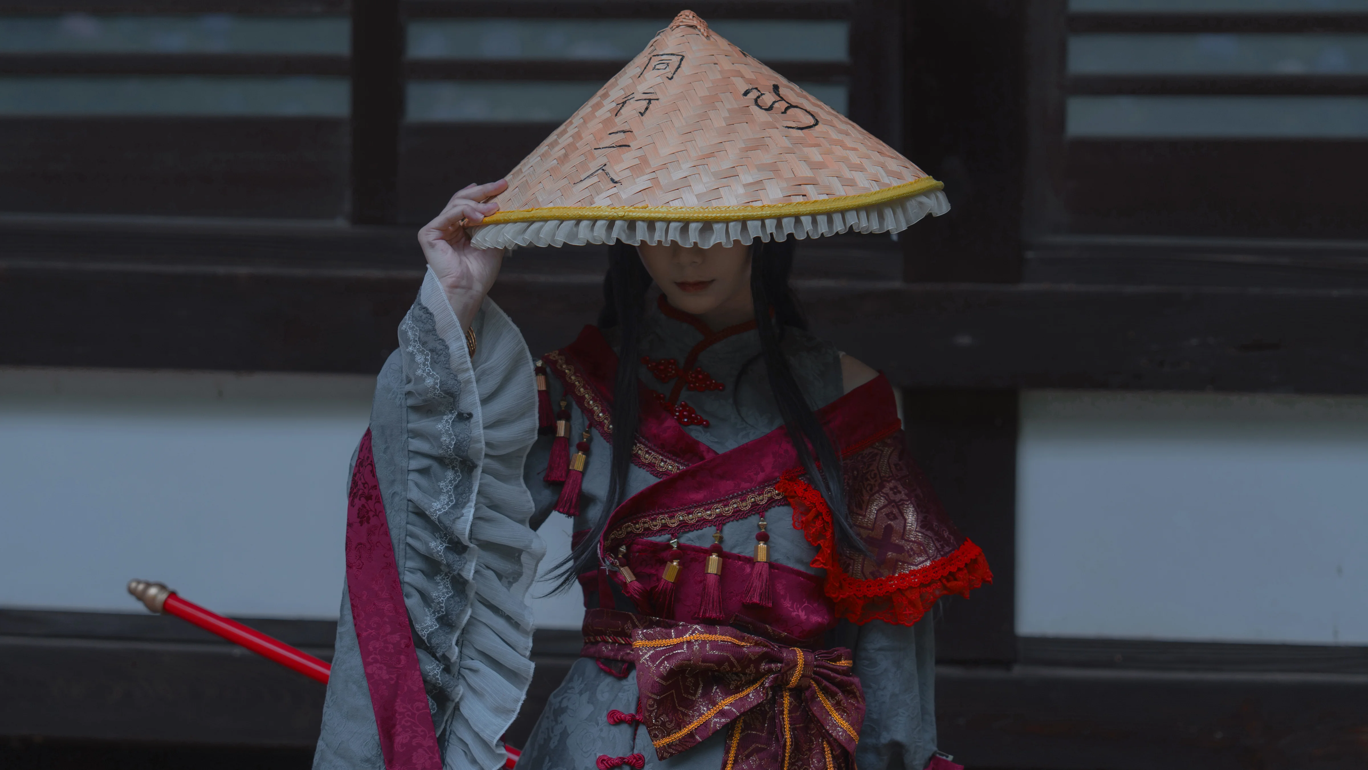 【矢田寺成美cos】紫阳花季的行者，漫步石板路的朝圣之旅 - 第 6 张