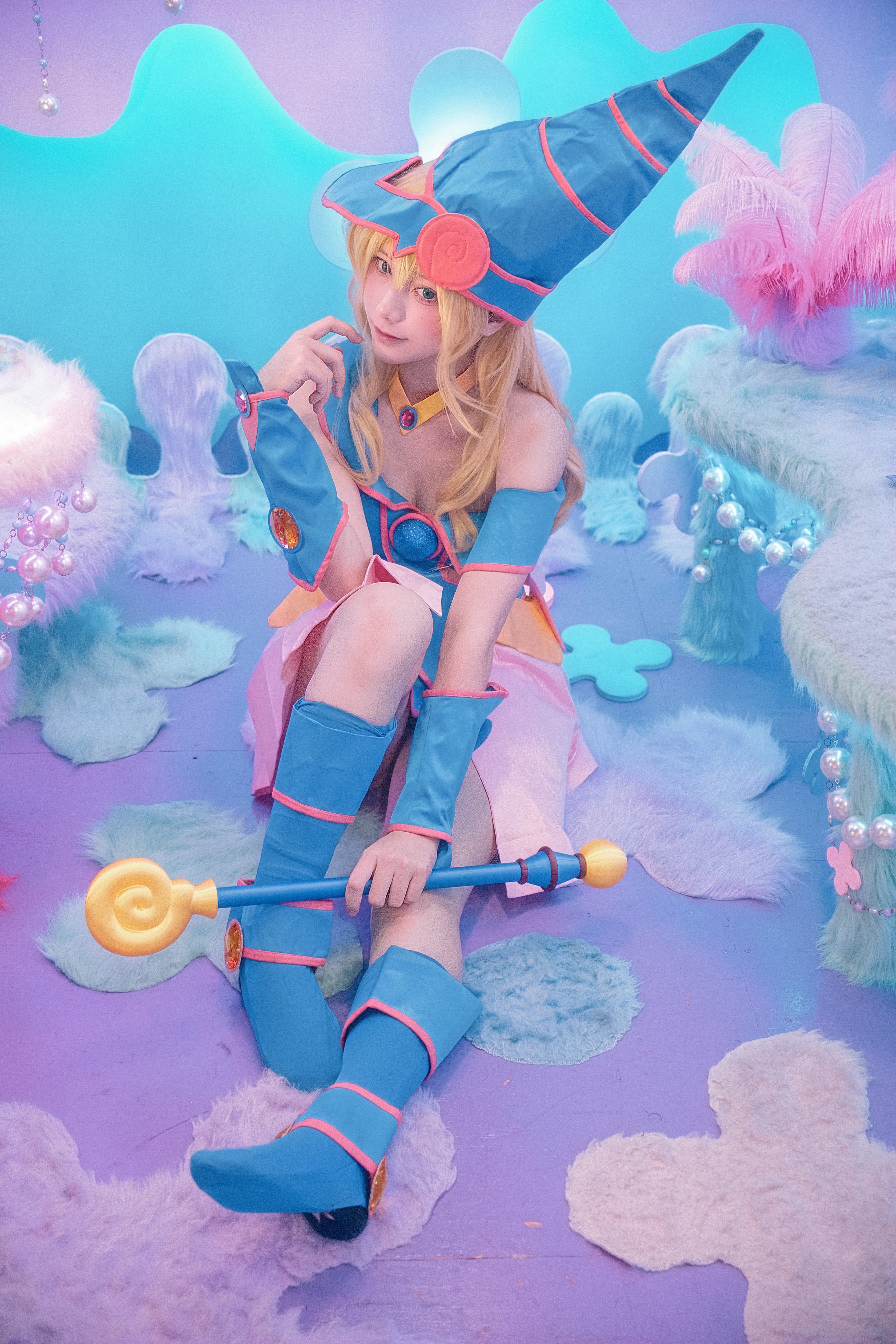 [Dark Magician Girl Cosplay] A Magic Night and a Wonderful Encounter with Linkuribohs - Image 10
