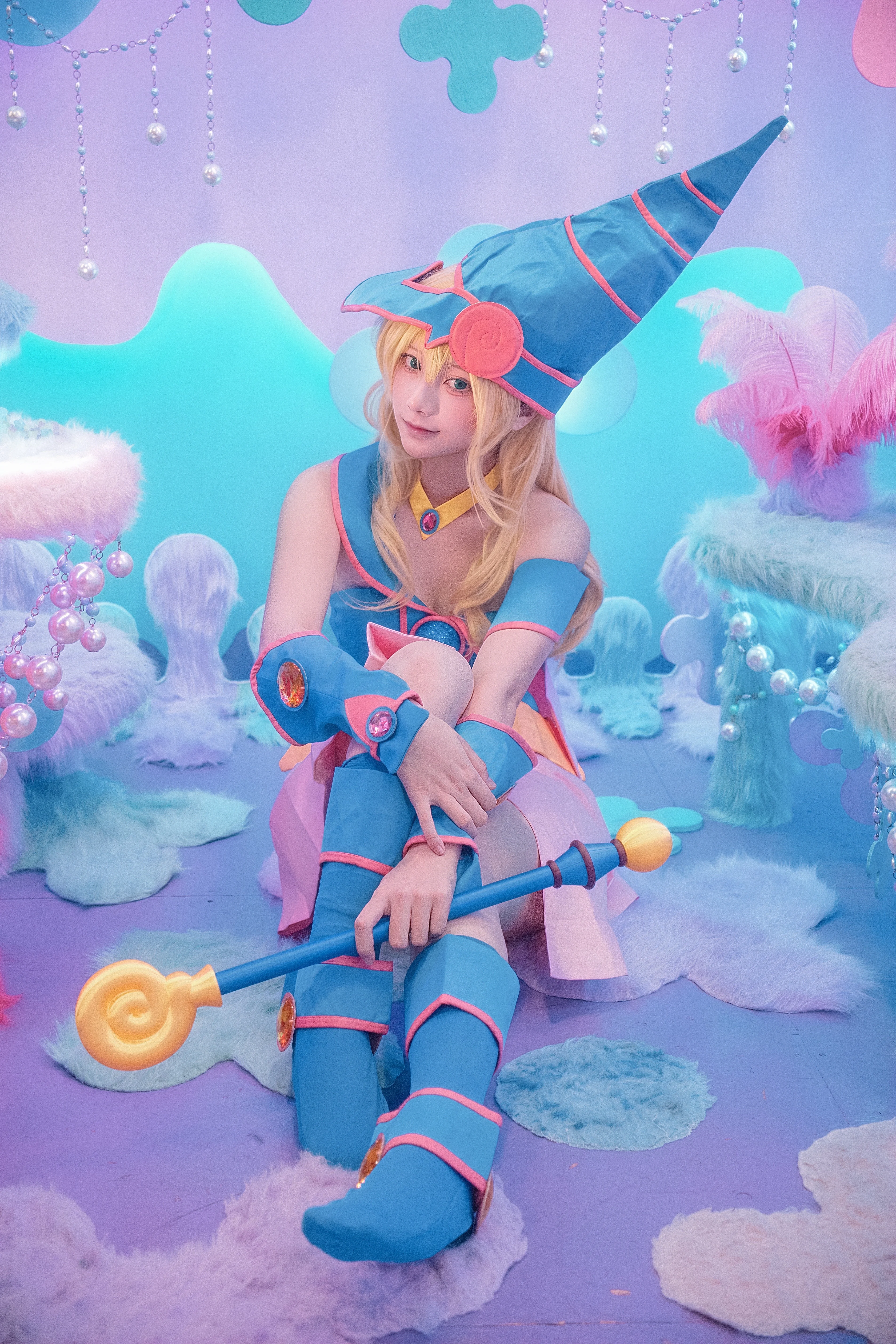 [Dark Magician Girl Cosplay] A Magic Night and a Wonderful Encounter with Linkuribohs - Image 11